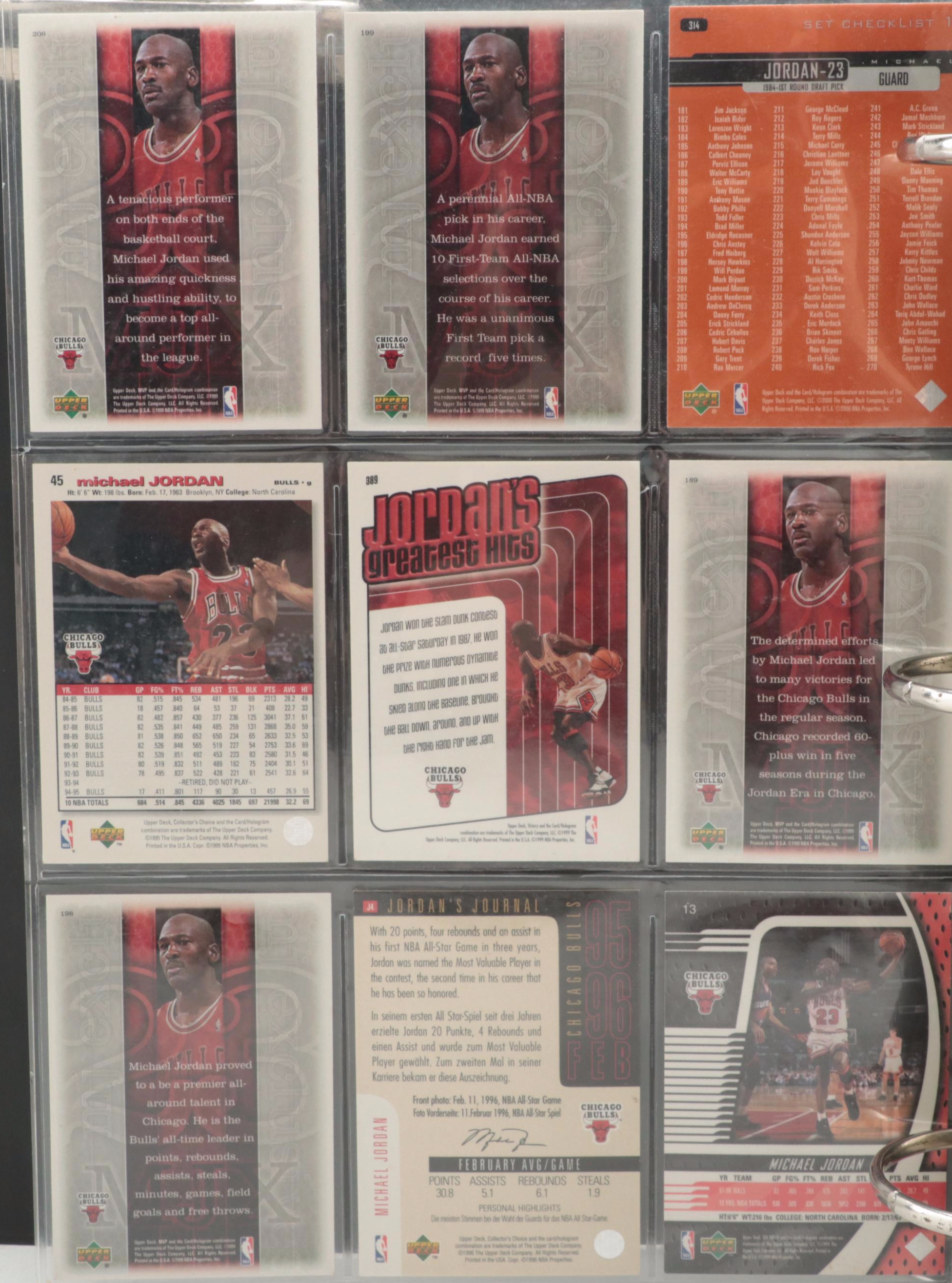 Upper Deck, Other Basketball Cards With Jordan, O'Neal Rookie, More, 1990s–2000s