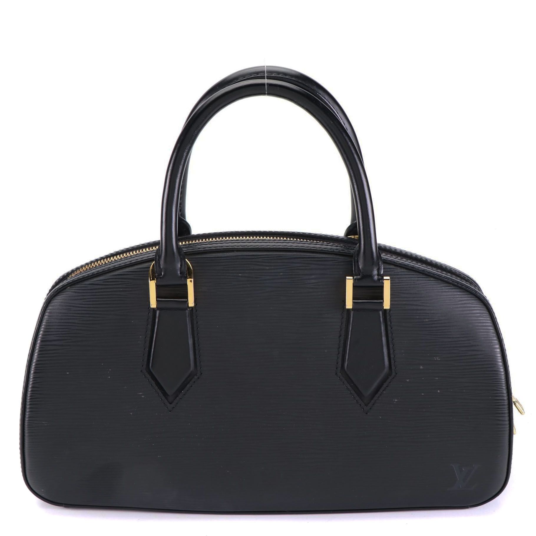 Louis Vuitton Jasmine Bag in Black Epi and Smooth Leather