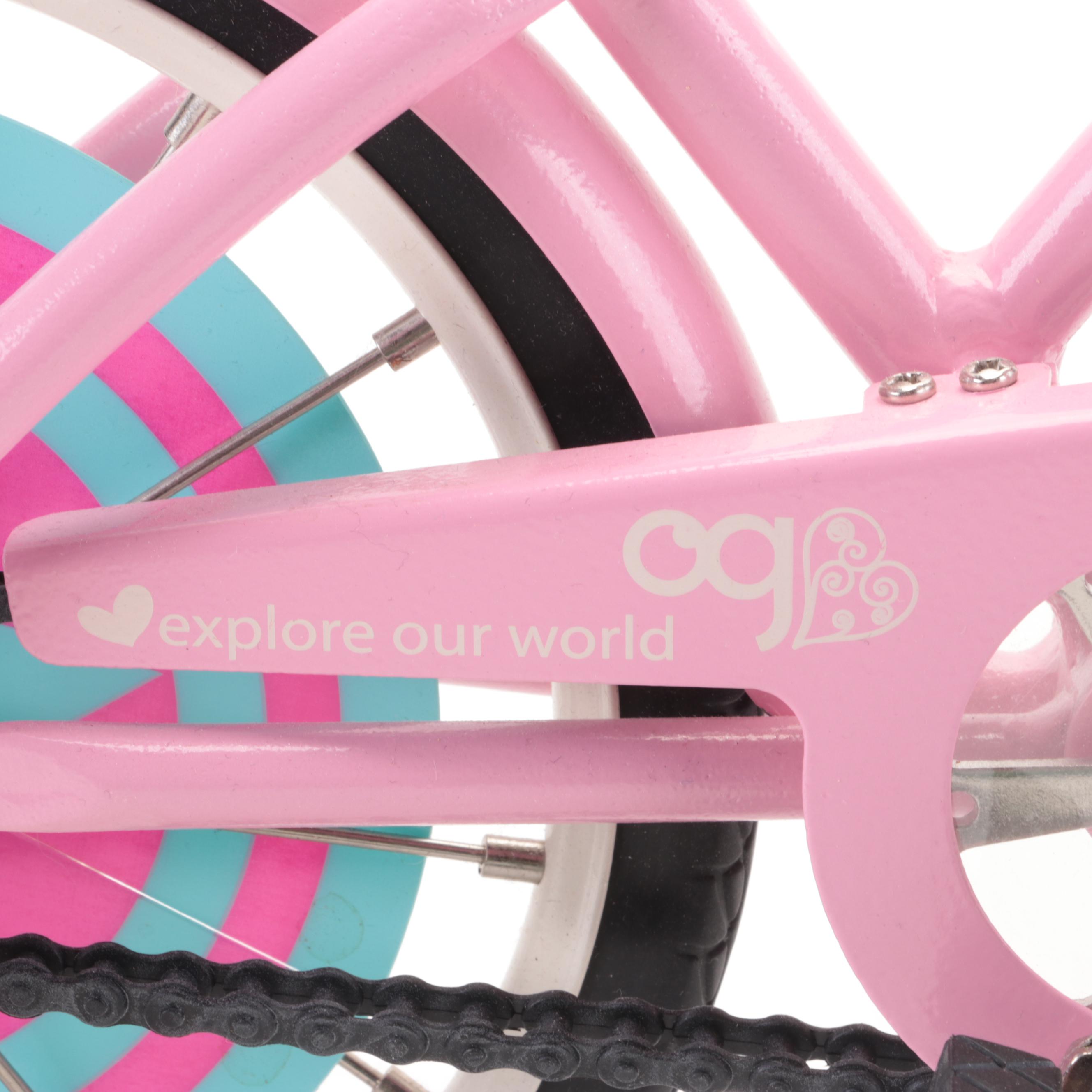 Our Generation OG Girls Bikes with Training Wheels