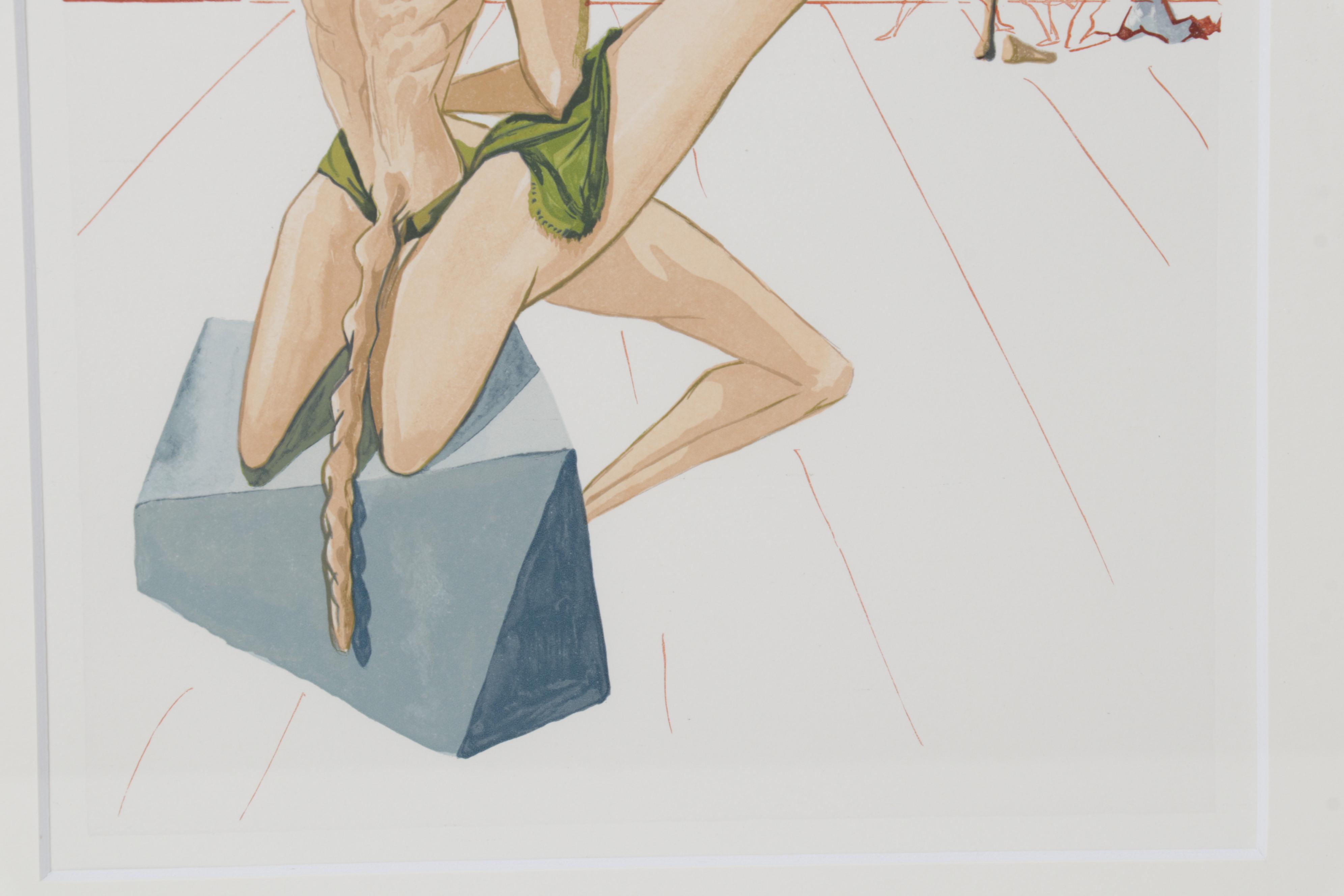 Salvador Dalí Wood Engraving "Minos"