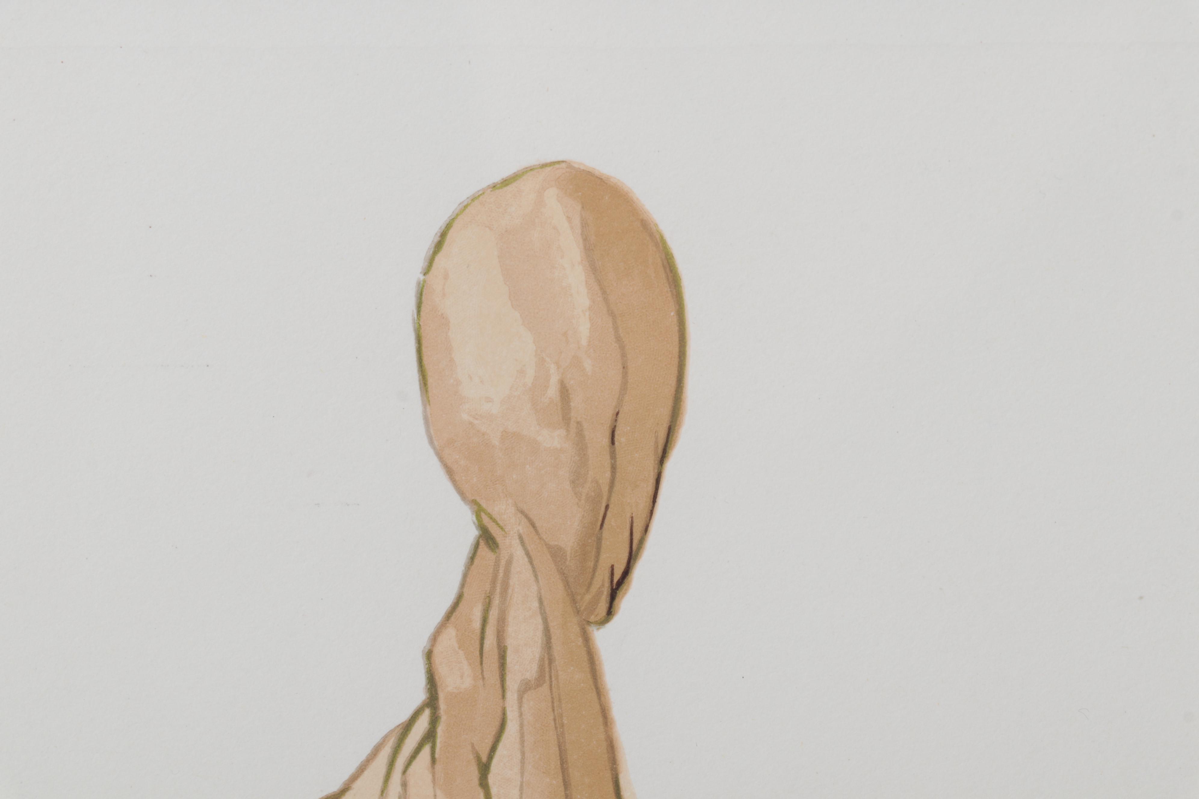 Salvador Dalí Wood Engraving "Minos"