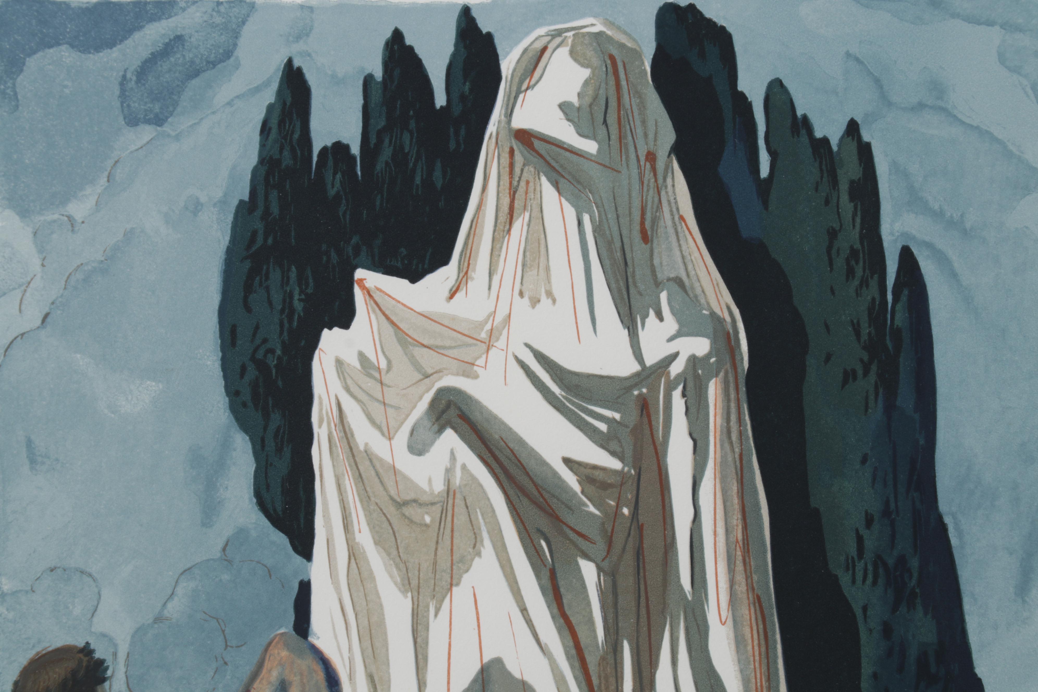 Salvador Dalí Wood Engraving "Les Hérétiques"