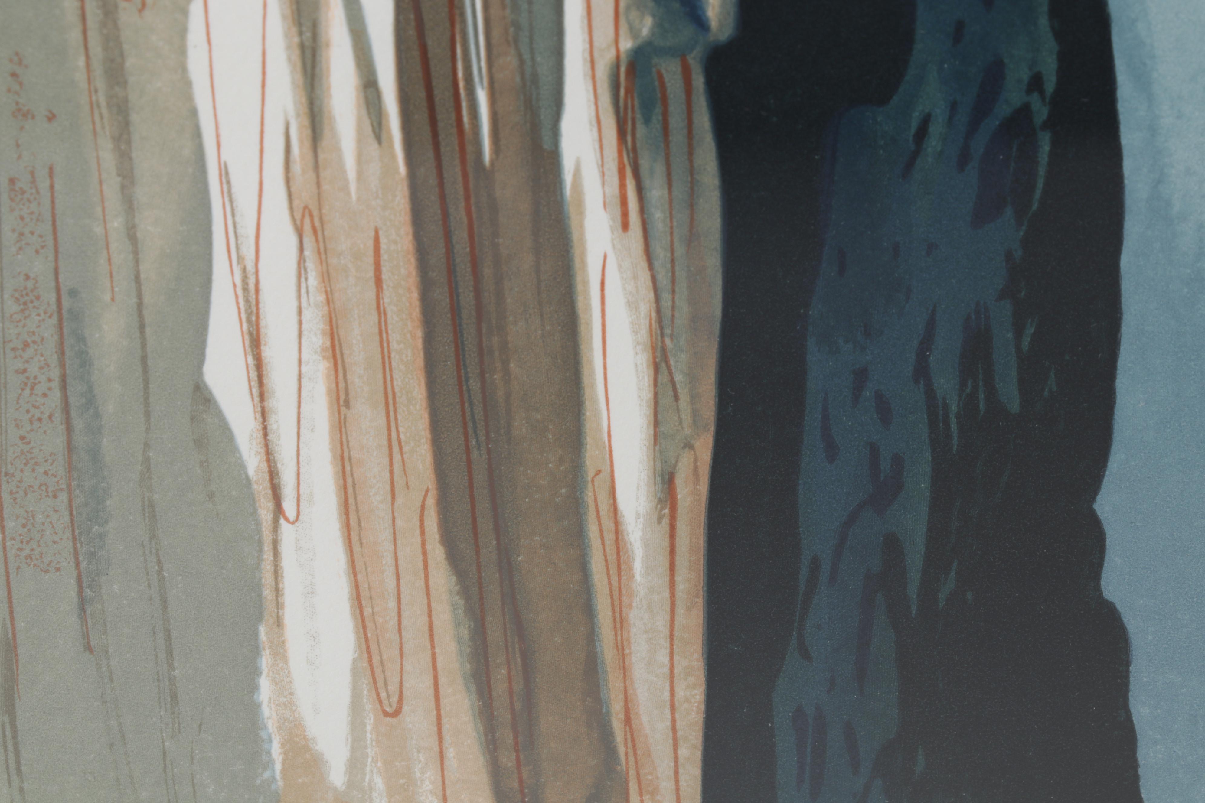 Salvador Dalí Wood Engraving "Les Hérétiques"