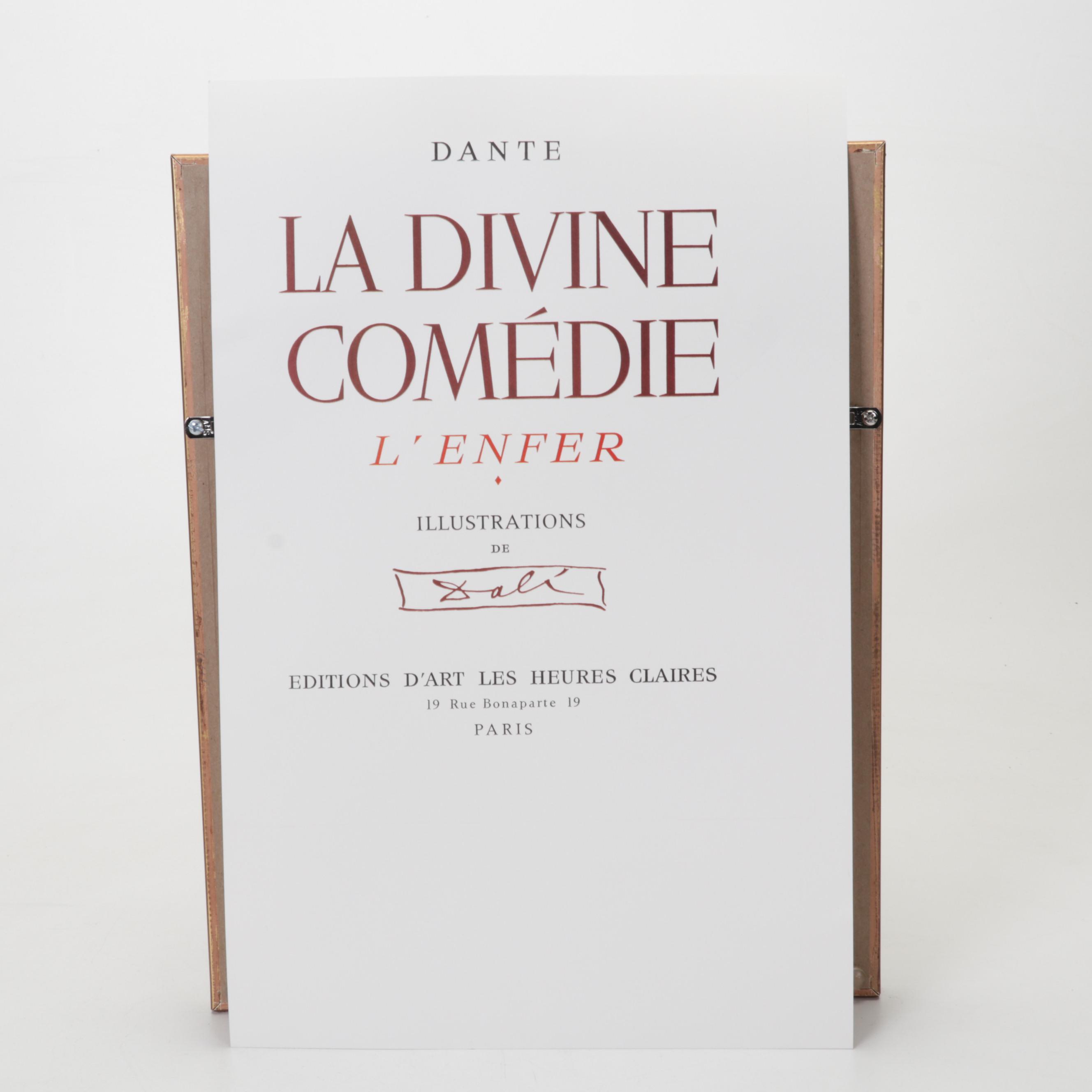 Salvador Dalí Wood Engraving "Cerberus"