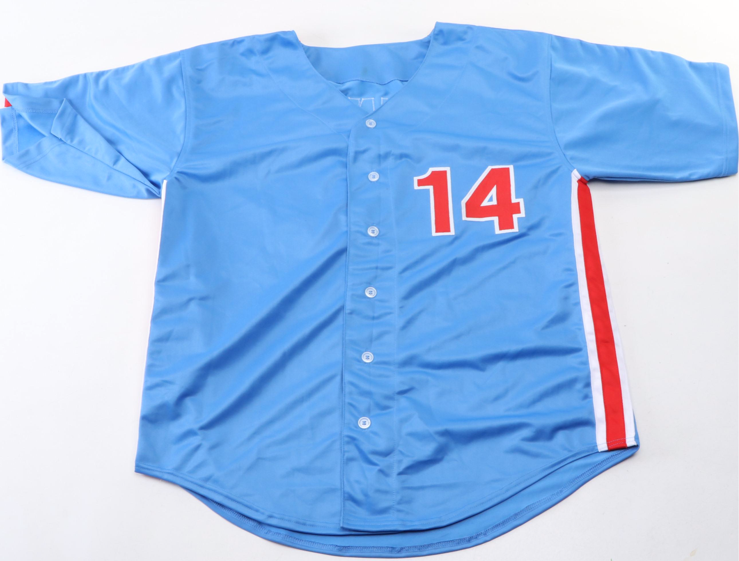 Philadelphia Phillies Jim Bunning Signed Baseball Jersey
