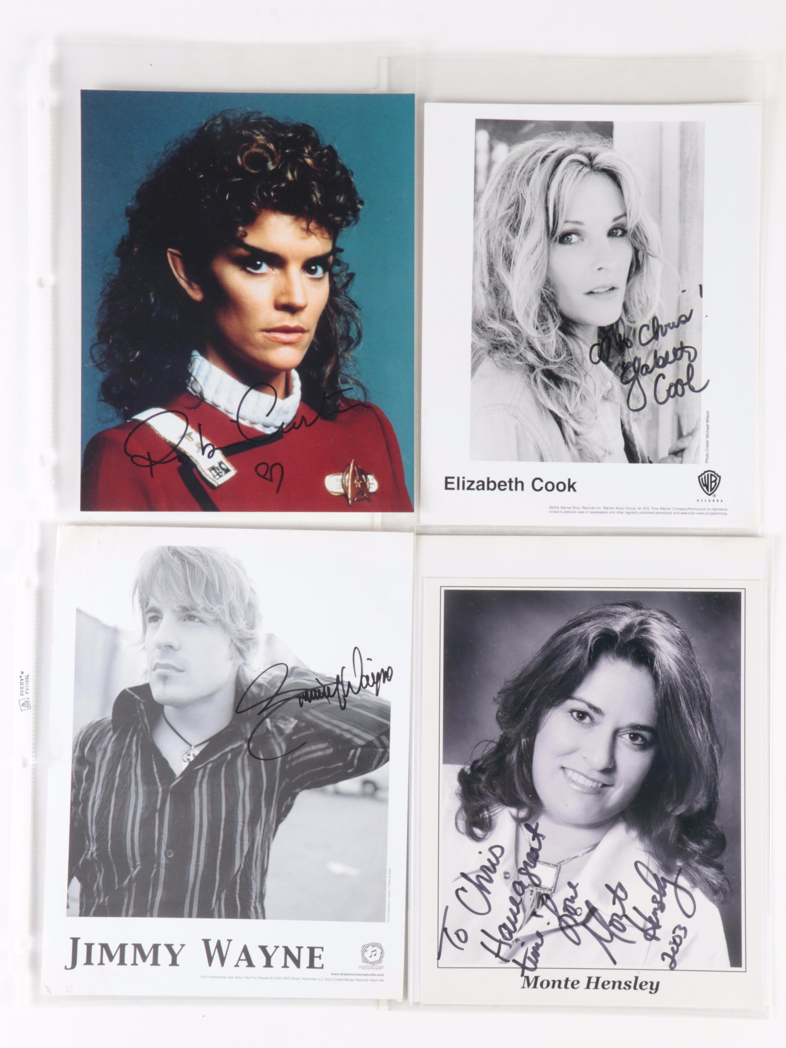 Jessica Morris, Other Actors, Musicians and More Signed Giclées