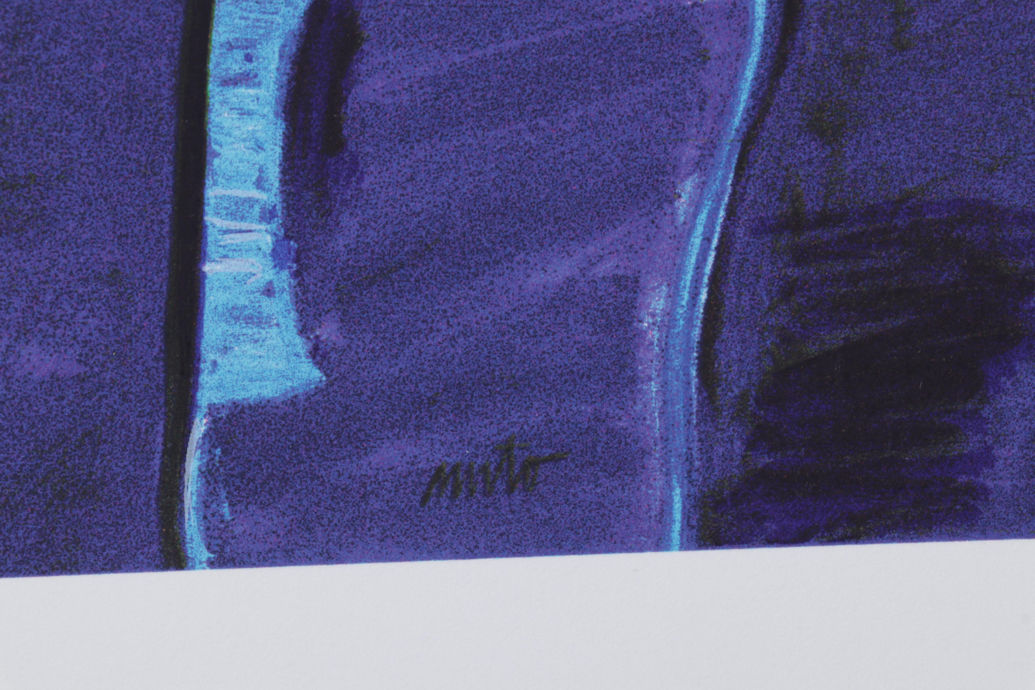 John Nieto Serigraph "White Bear," 1996