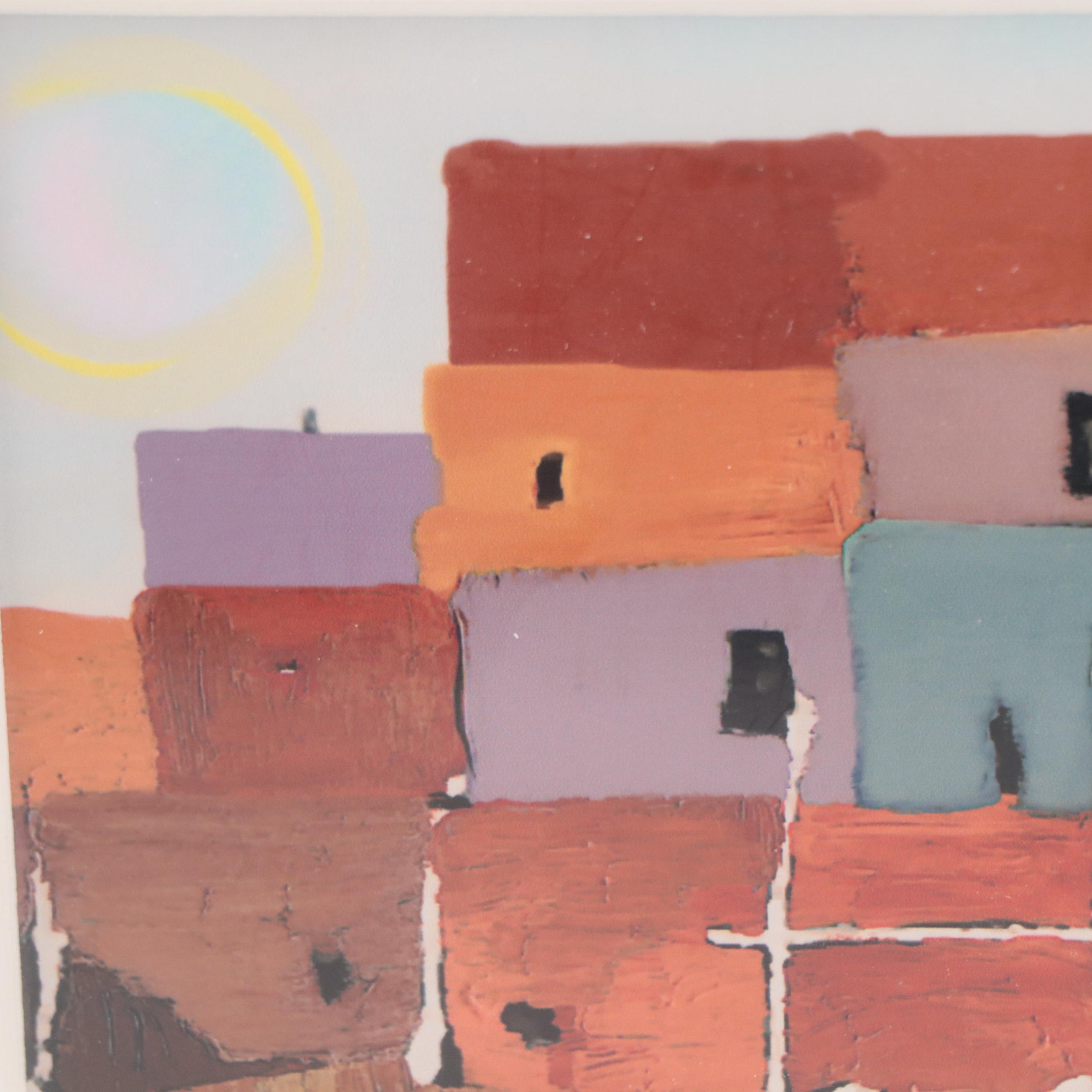 Giclée After Alac Lean "Taos," Late 20th Century