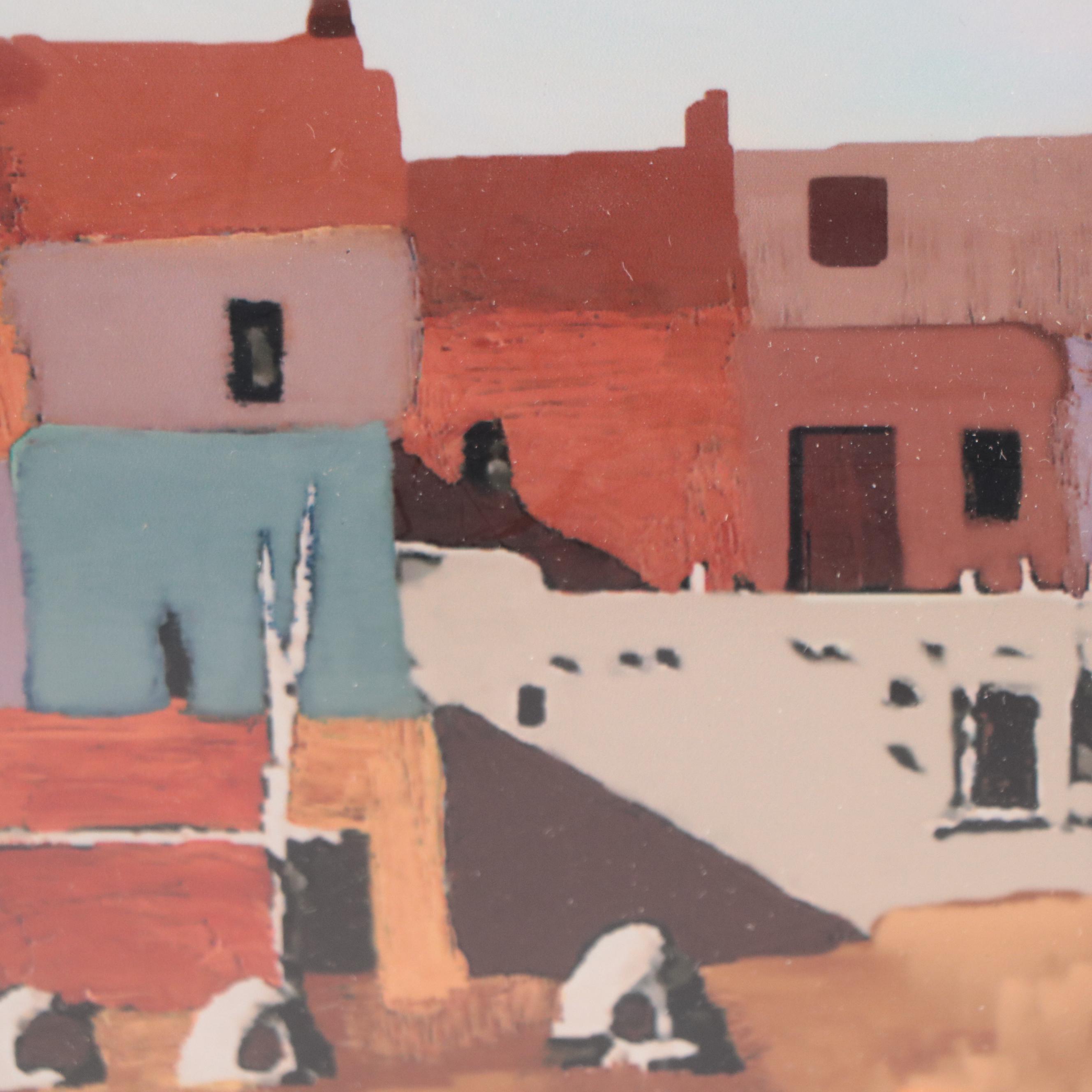 Giclée After Alac Lean "Taos," Late 20th Century