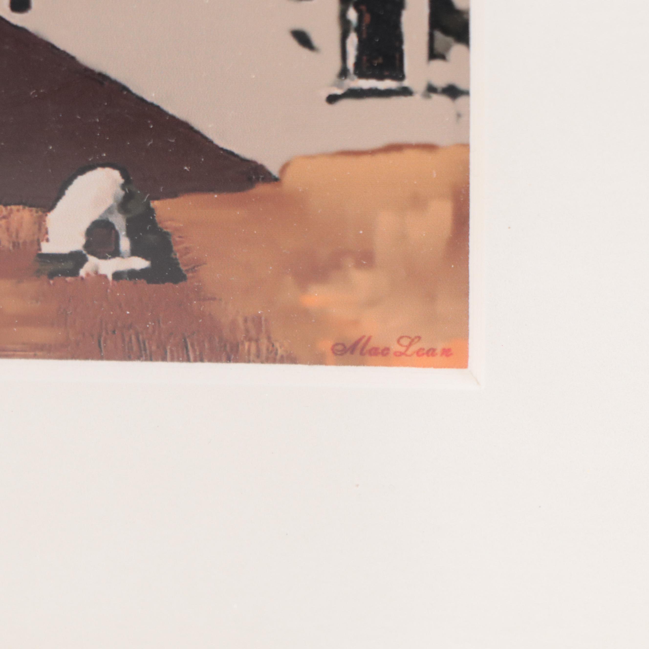 Giclée After Alac Lean "Taos," Late 20th Century