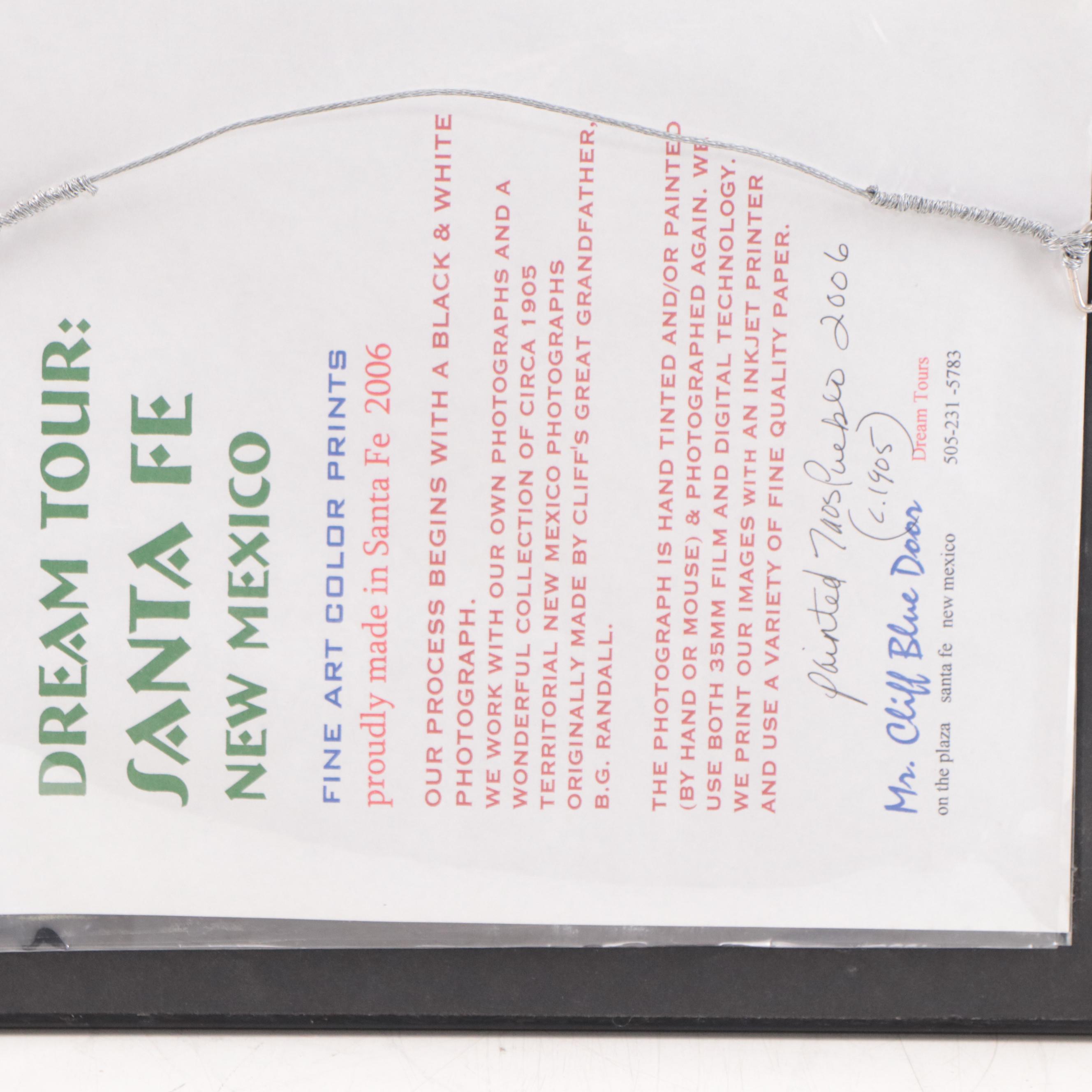 Giclée After Alac Lean "Taos," Late 20th Century