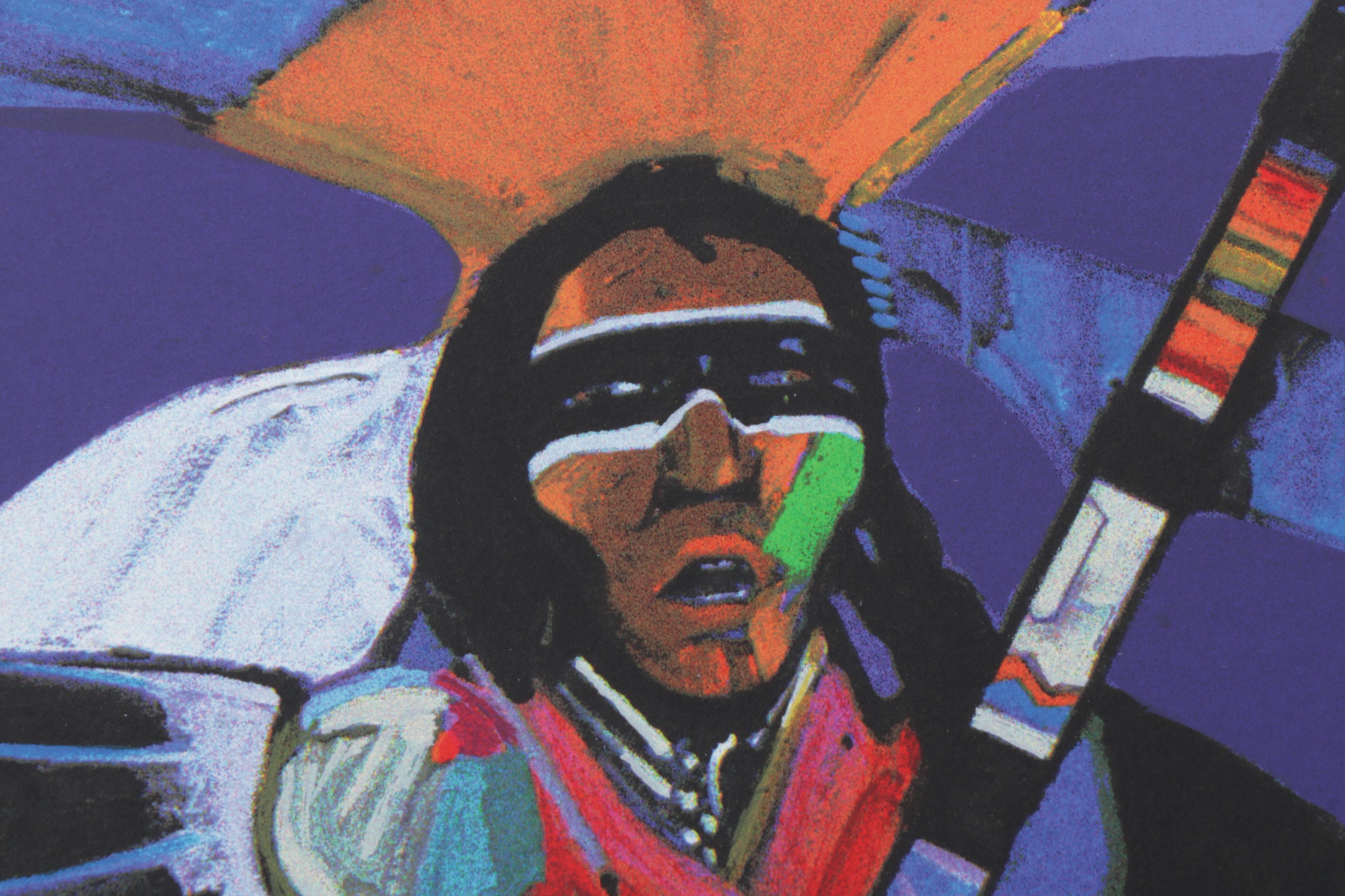 John Nieto Serigraph "Traditional Dancer," 1996