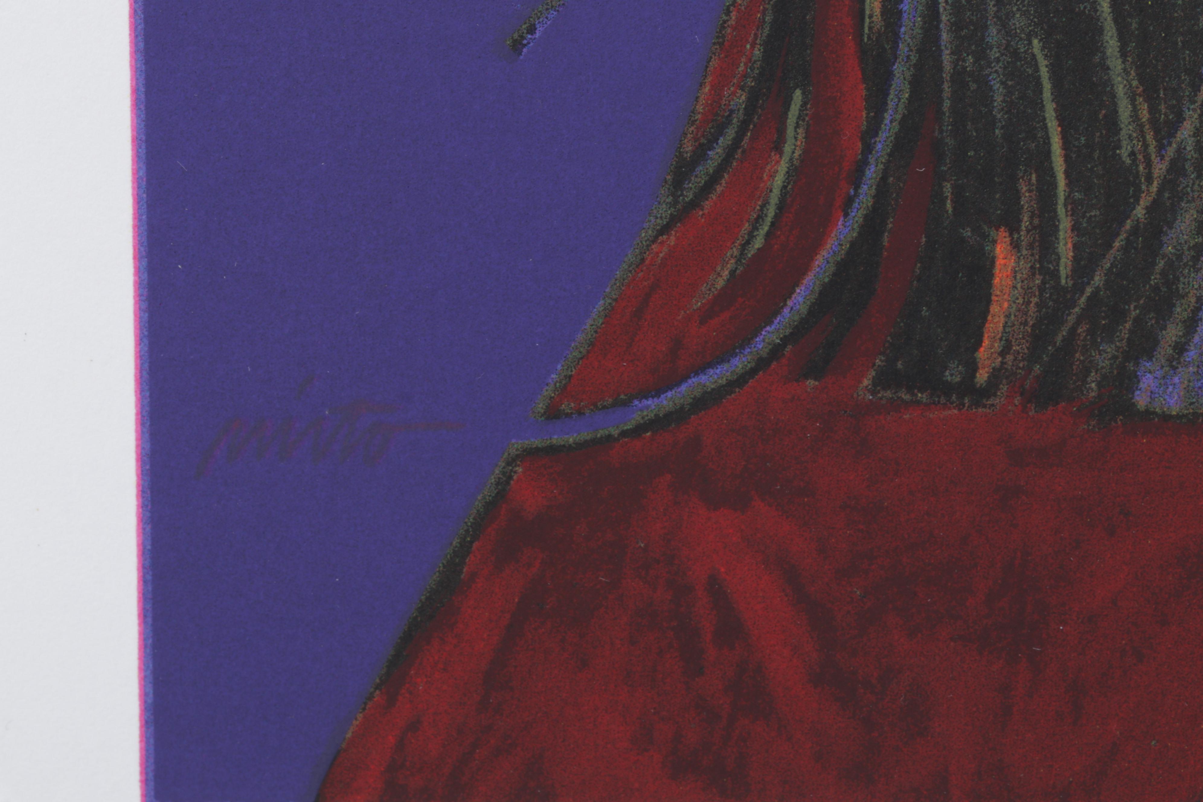 John Nieto Serigraph "Traditional Dancer," 1996