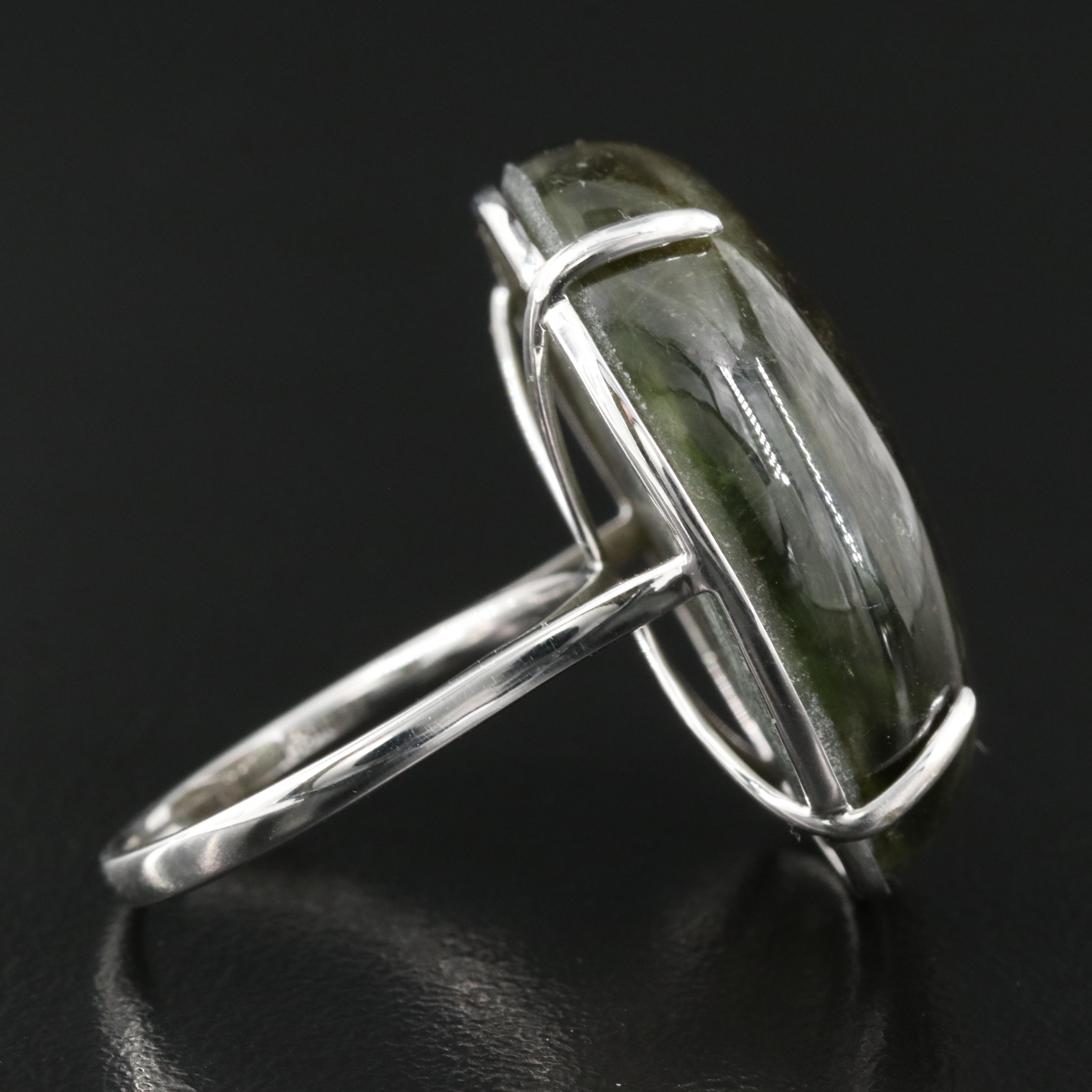 14K 58.46 CT Star Sapphire Ring with GIA Report