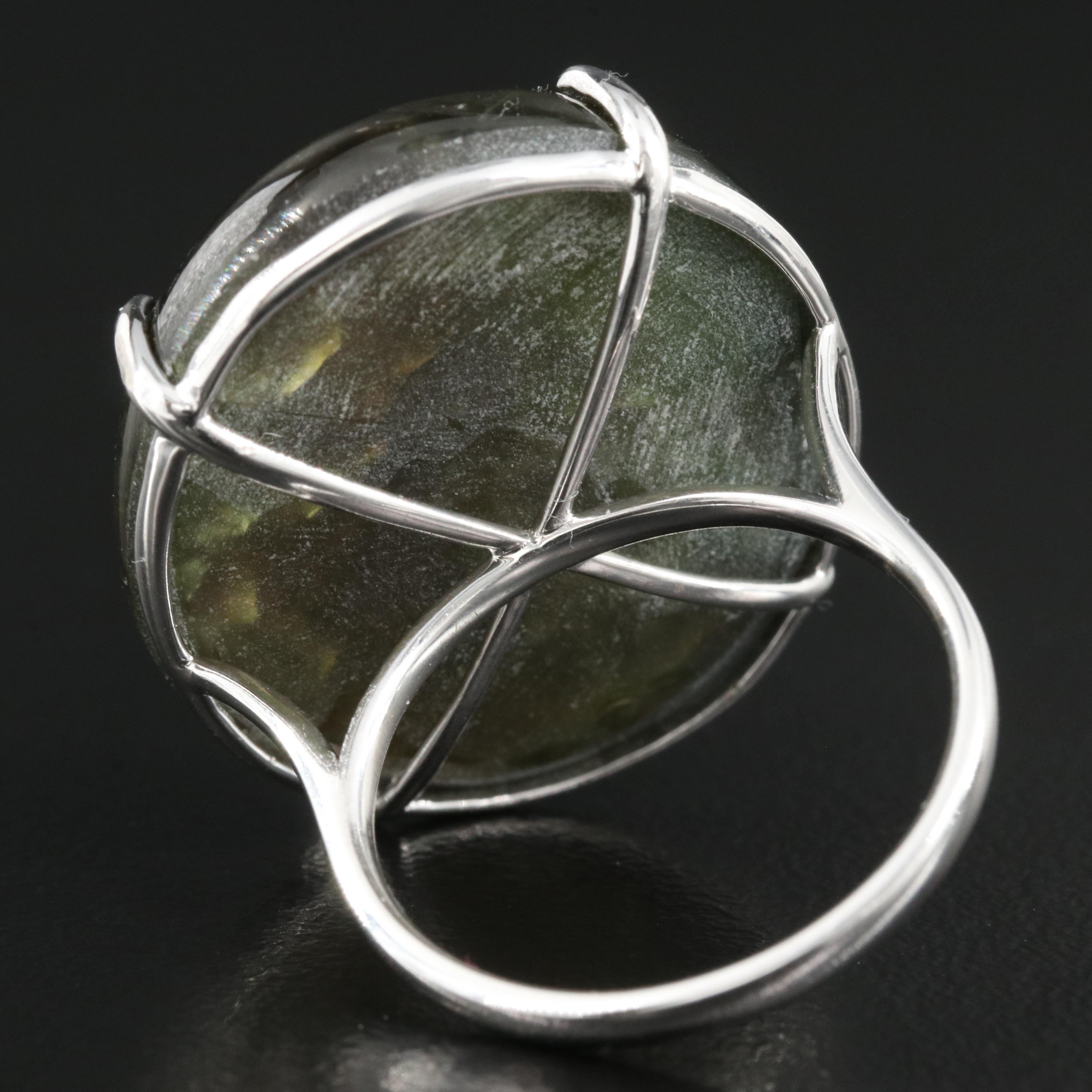 14K 58.46 CT Star Sapphire Ring with GIA Report