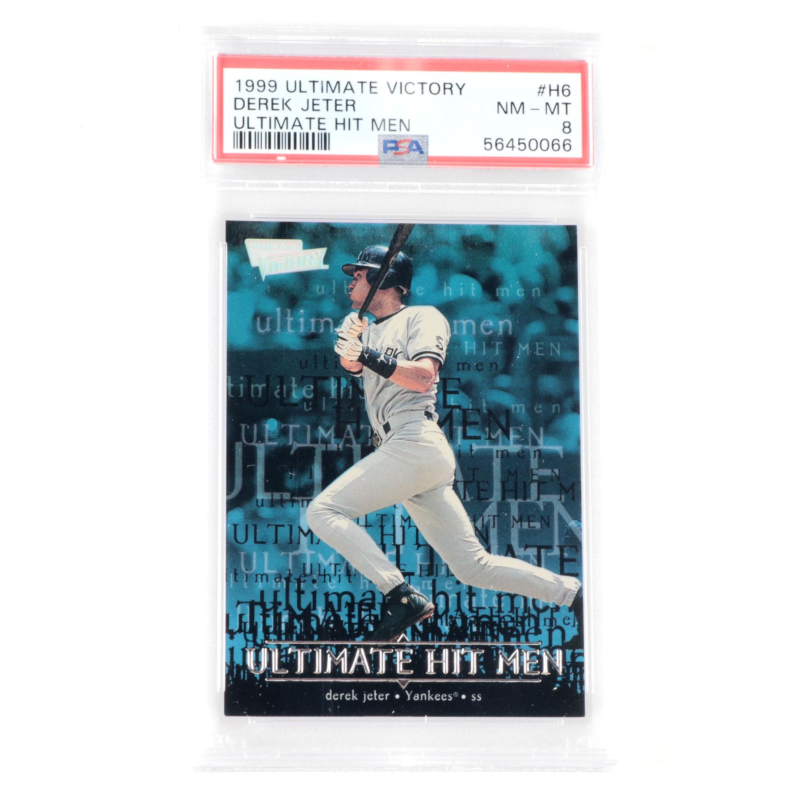 1999 Upper Deck Ultimate Victory Derek Jeter #HG Graded PSA 8 Baseball Card