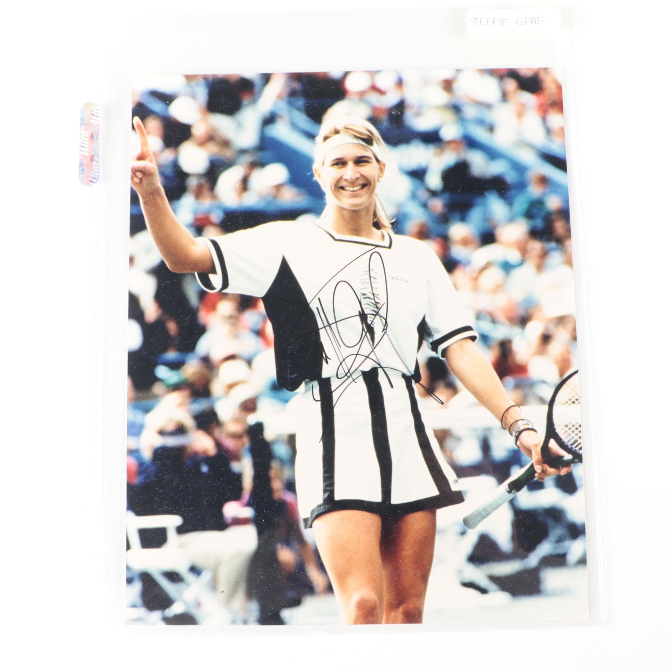 Steffi Graf Signed Tennis Giclée Print