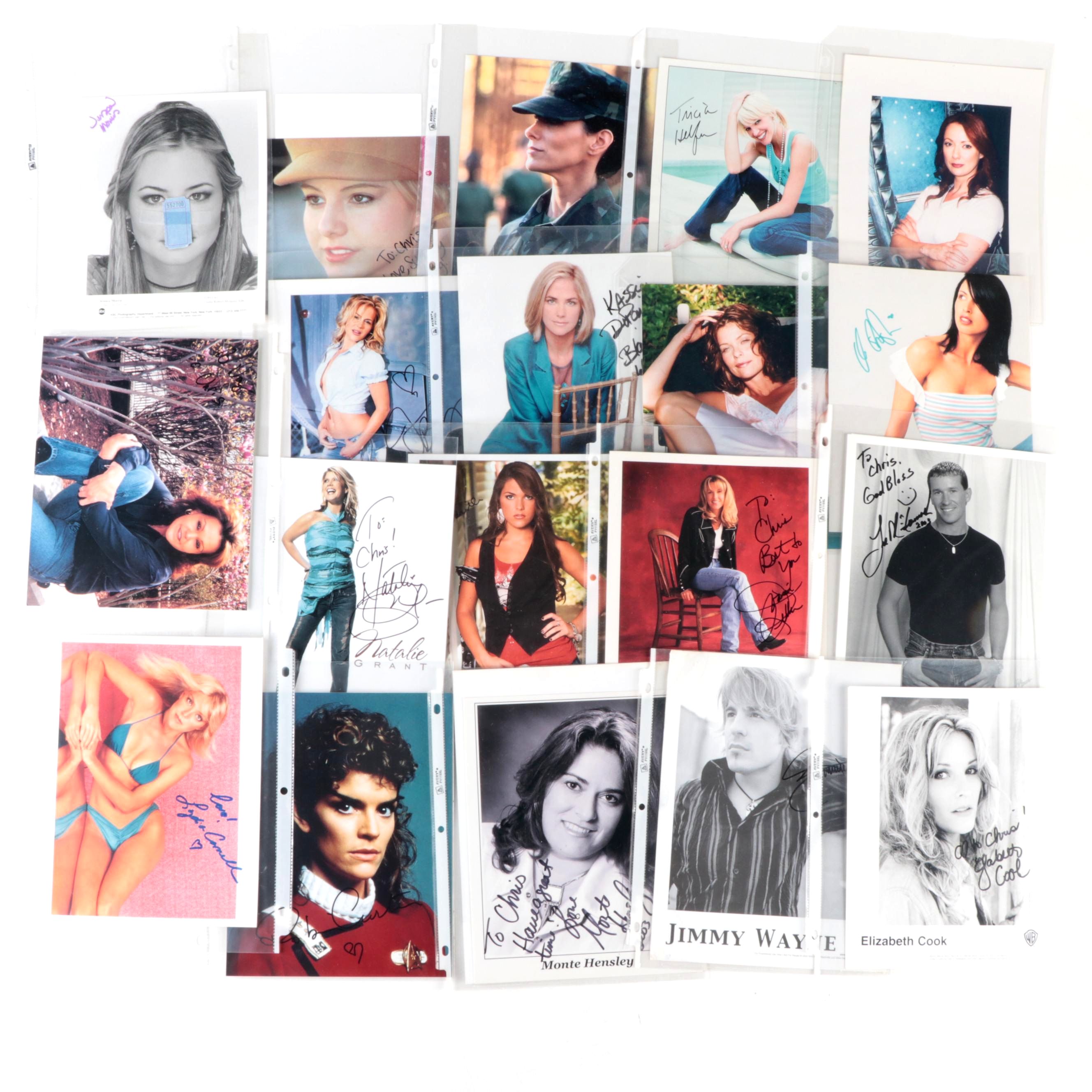 Jessica Morris, Other Actors, Musicians and More Signed Giclées