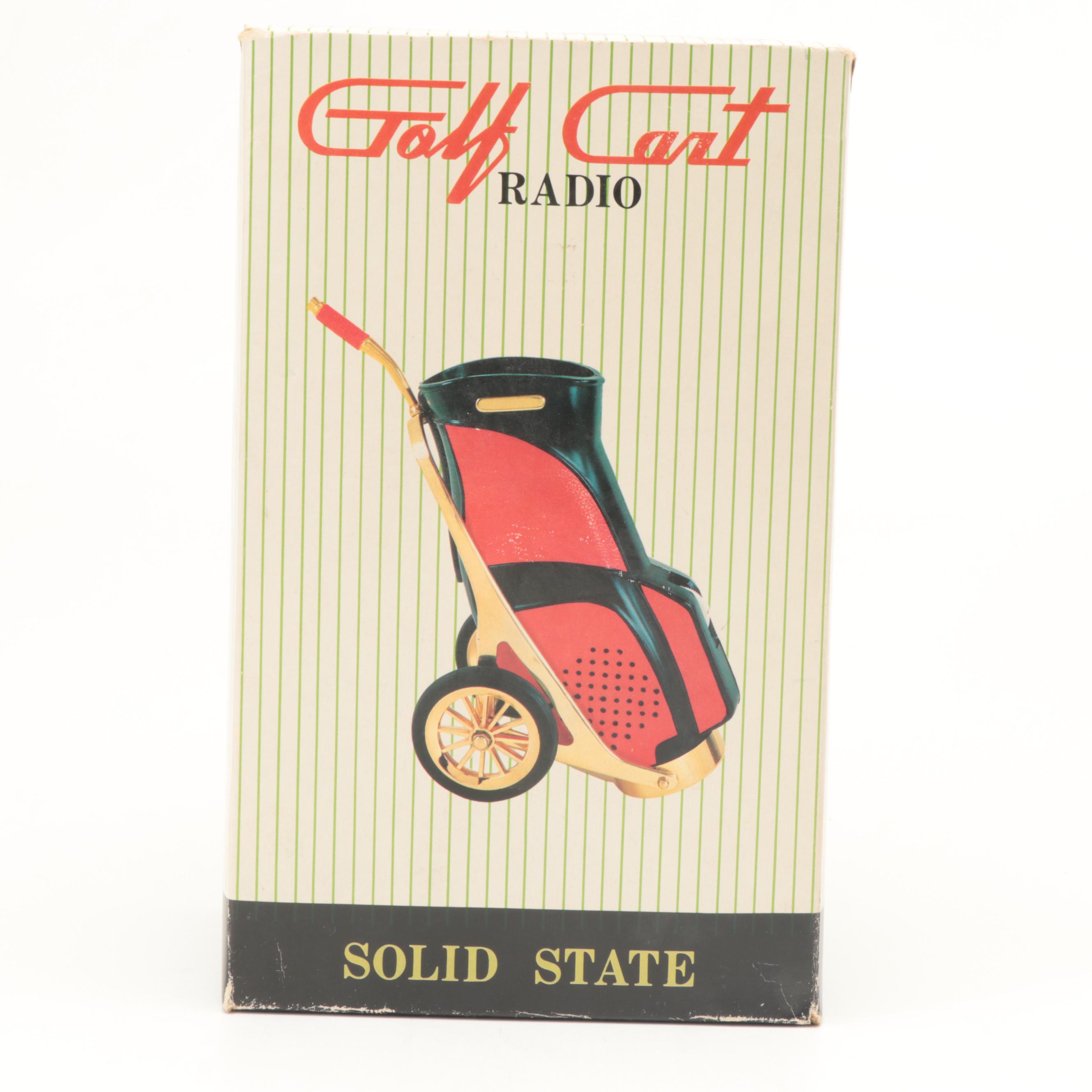 Welch's Grape Juice Can and Golf Cart Radios with Procari Sweat Energy Drink Can