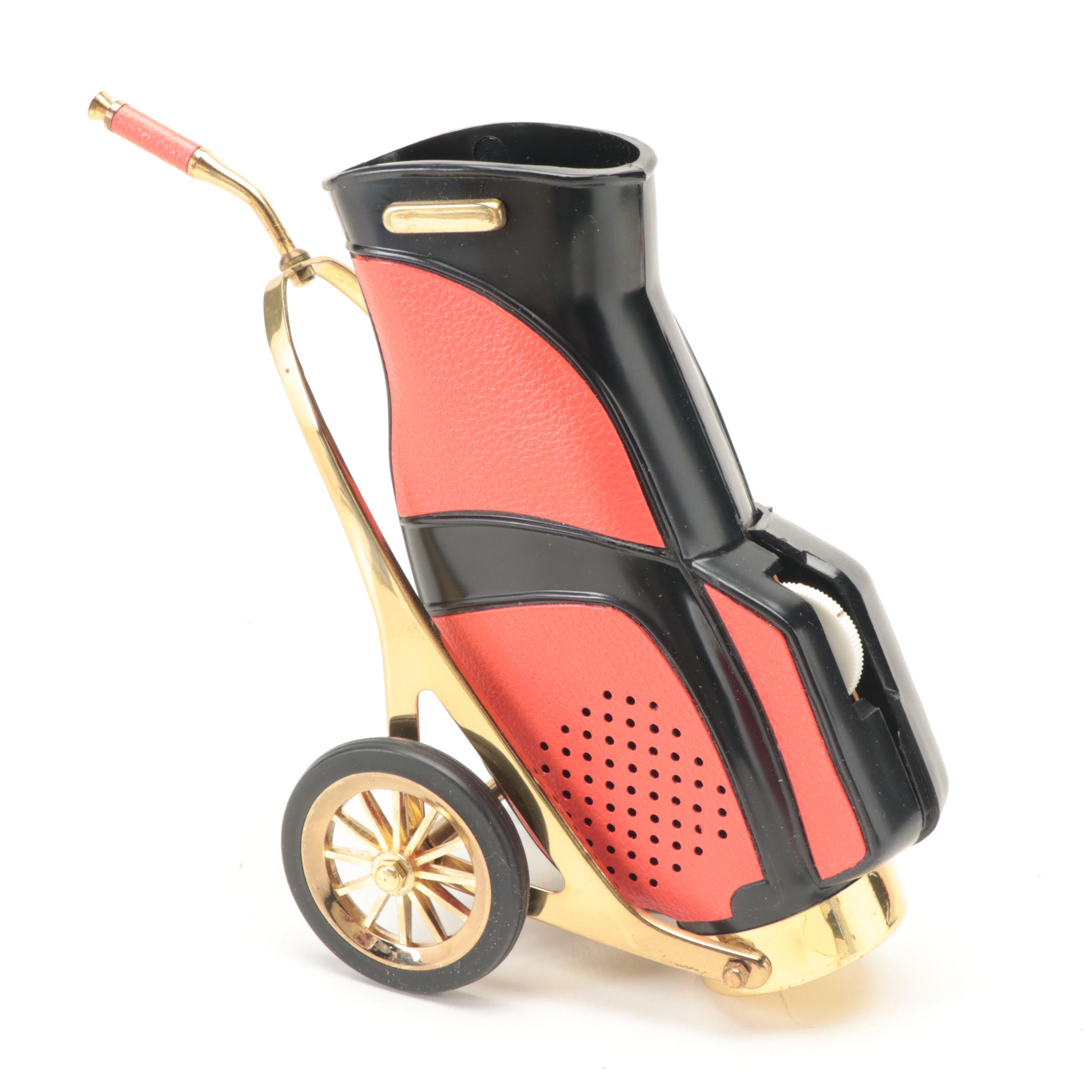 Welch's Grape Juice Can and Golf Cart Radios with Procari Sweat Energy Drink Can