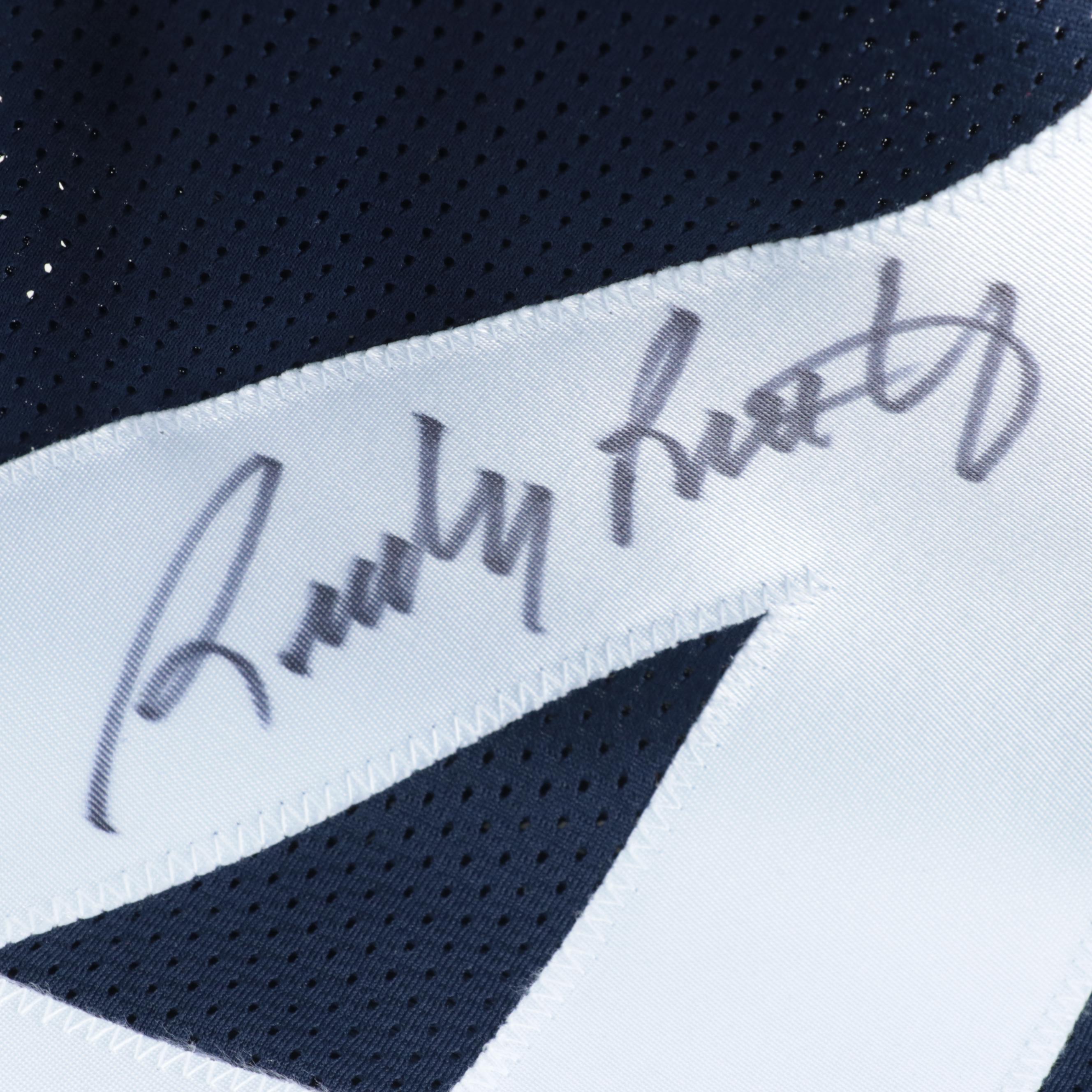 University Of Notre Dame Fighting Irish Rudy Ruettiger Signed Football Jersey