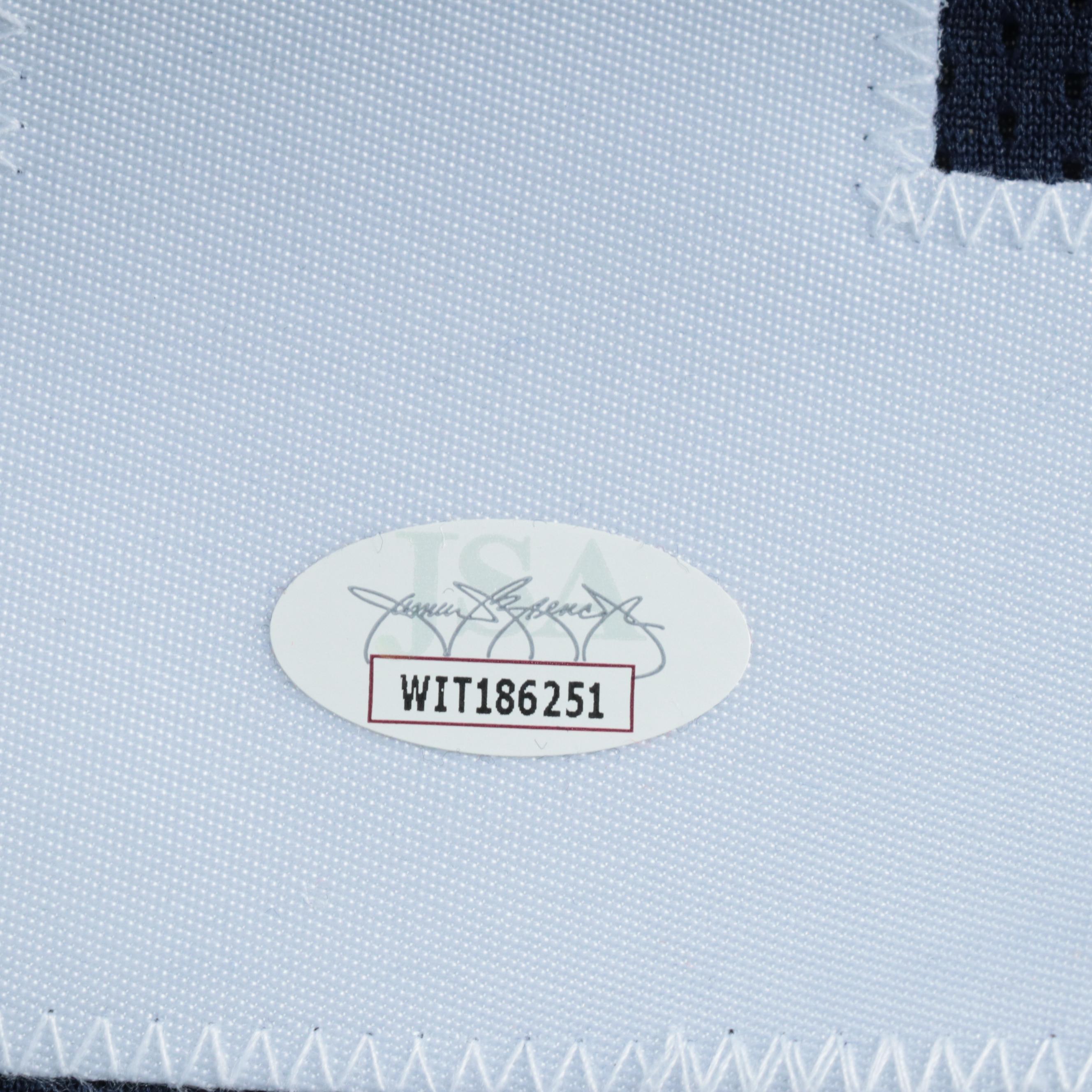 University Of Notre Dame Fighting Irish Rudy Ruettiger Signed Football Jersey