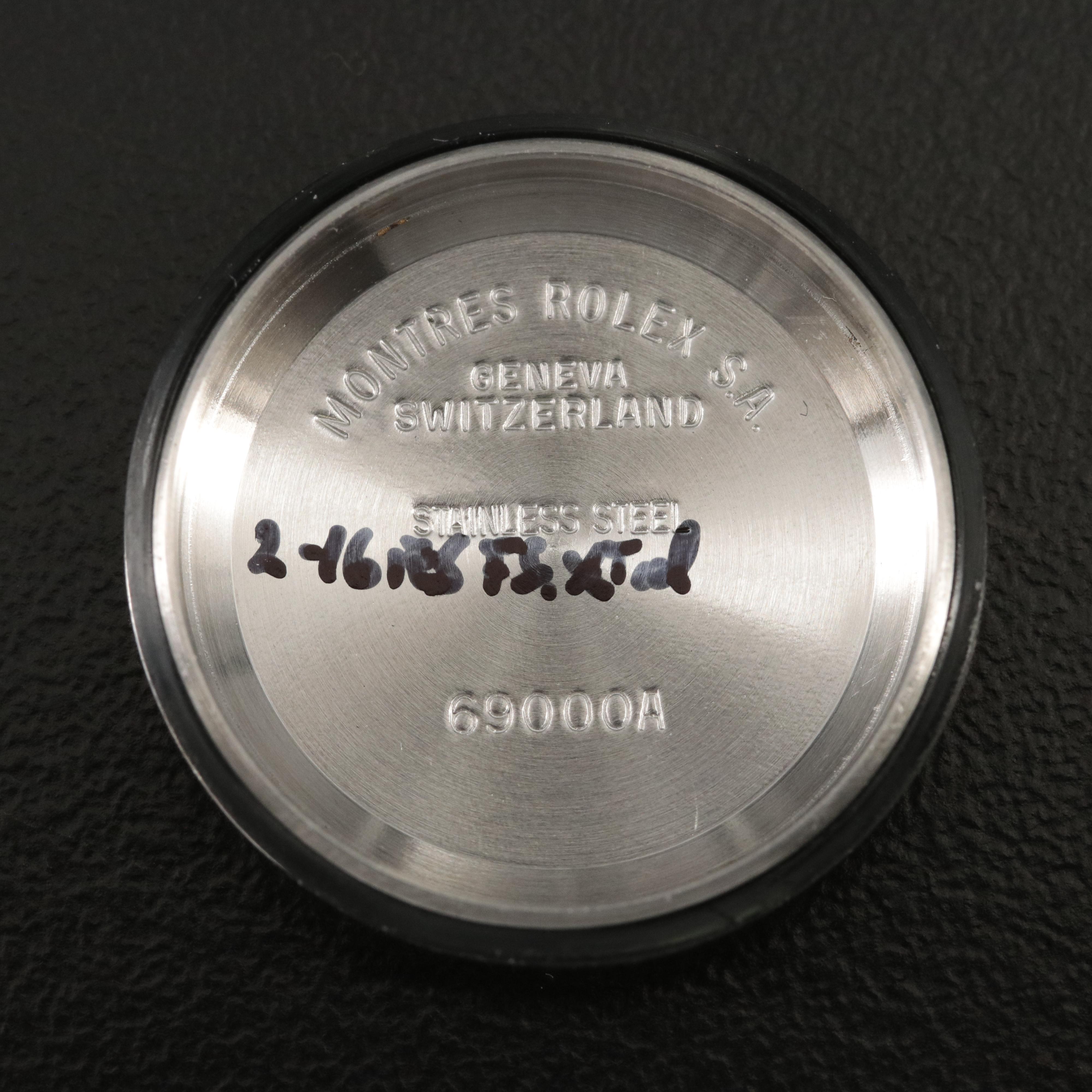 1991 Rolex Ivory Pyramid Dial, Diamond Bezel Datejust Watch