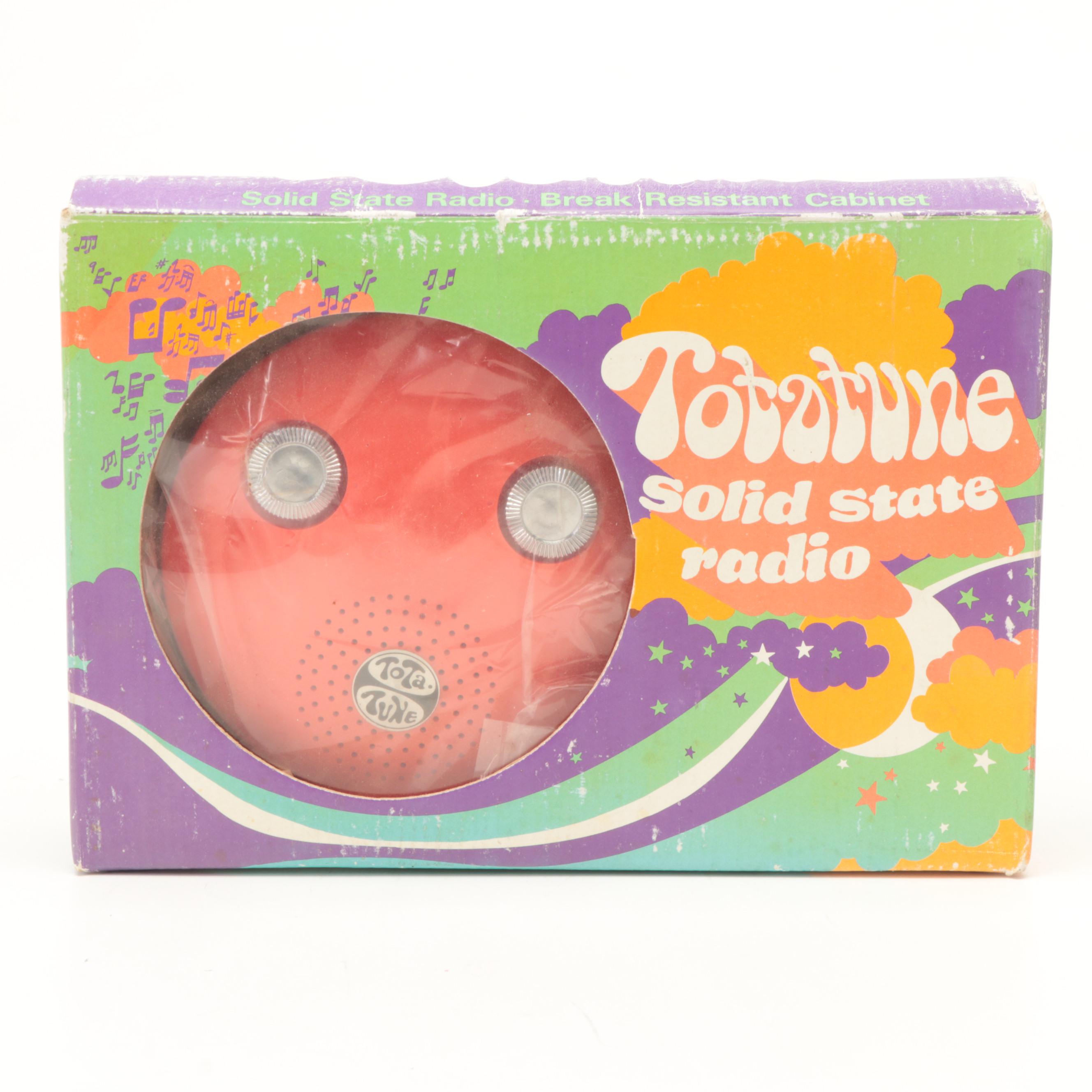 Muskat "Totatune" Solid State Portable Radio with Sears "Flirt" Portable Radio