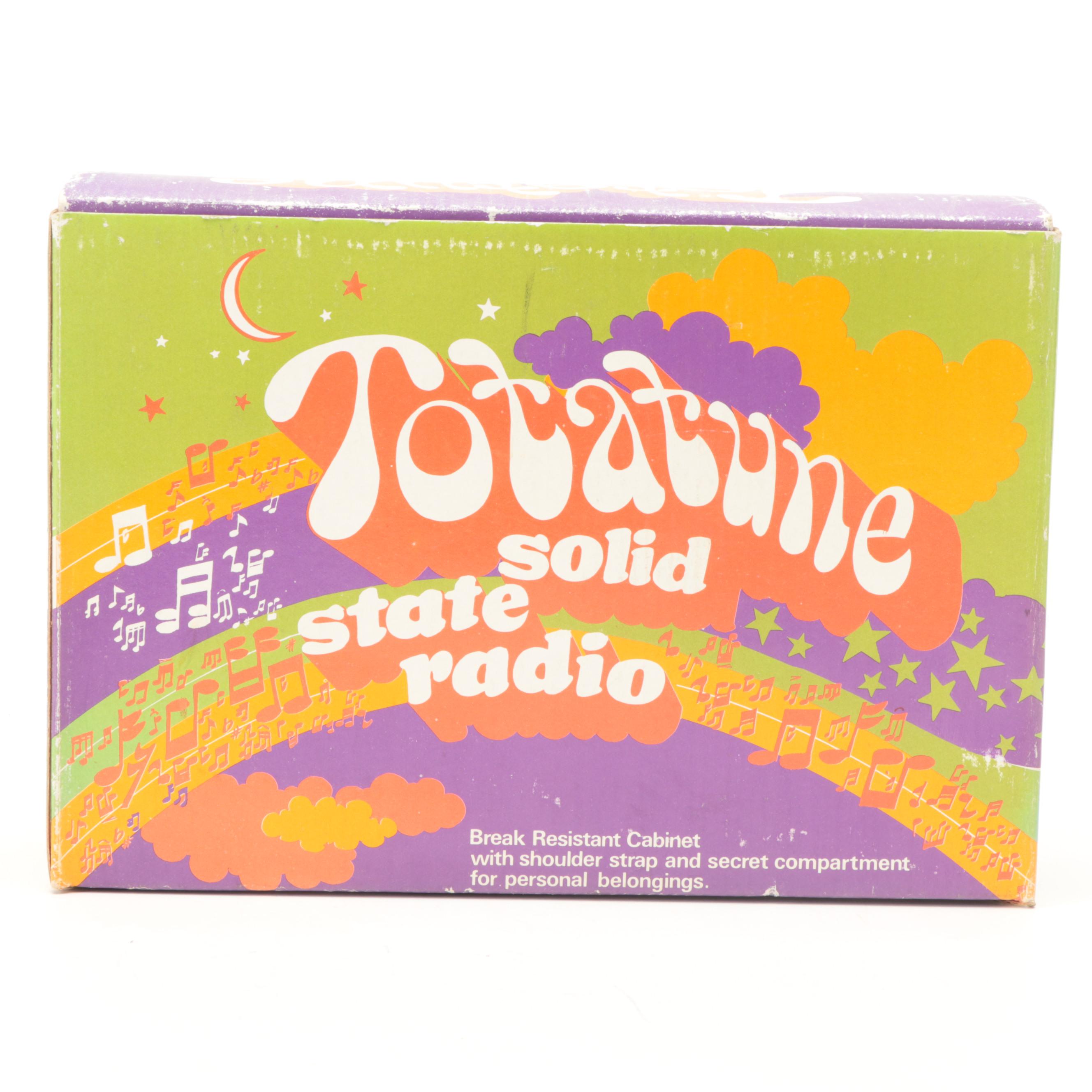 Muskat "Totatune" Solid State Portable Radio with Sears "Flirt" Portable Radio