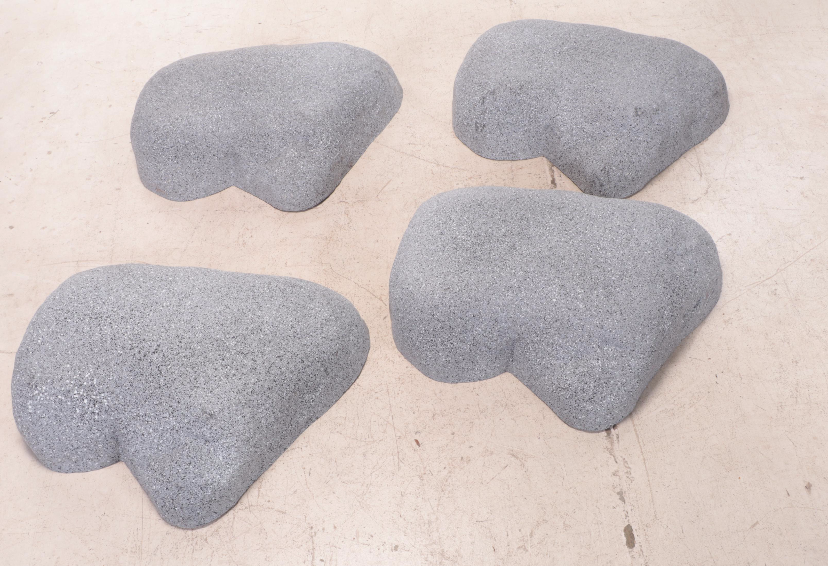 Faux Granite Garden Stones