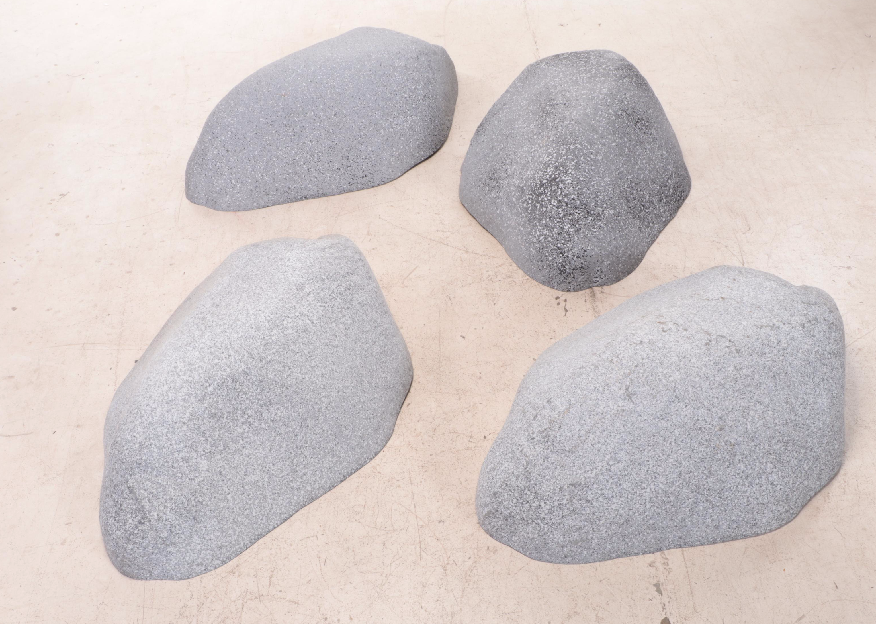 Faux Granite Garden Stones