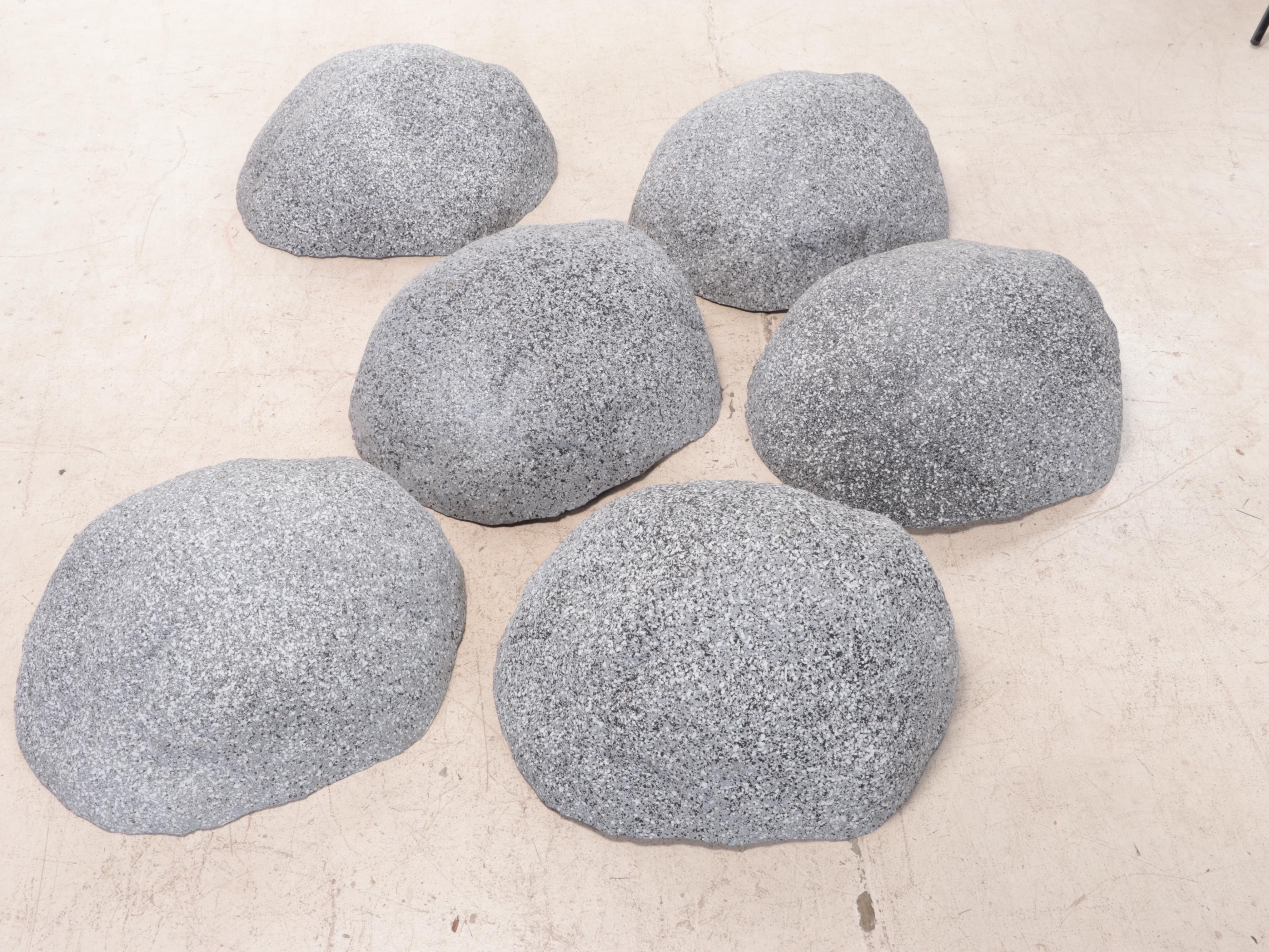 Faux Granite Garden Stones