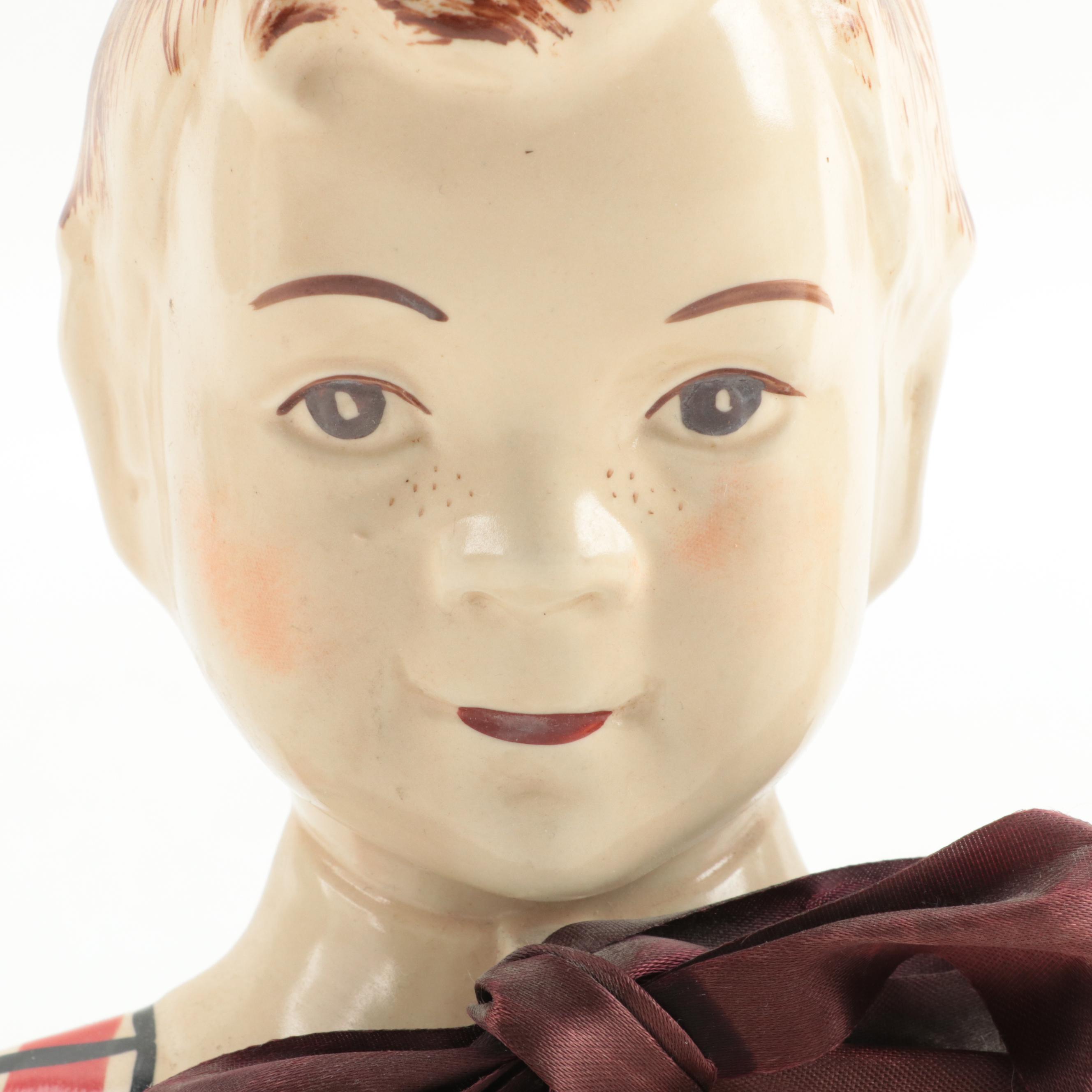 Stanford Art Pottery "Sandy" and Other Ceramic and Porcelain Wall Pockets