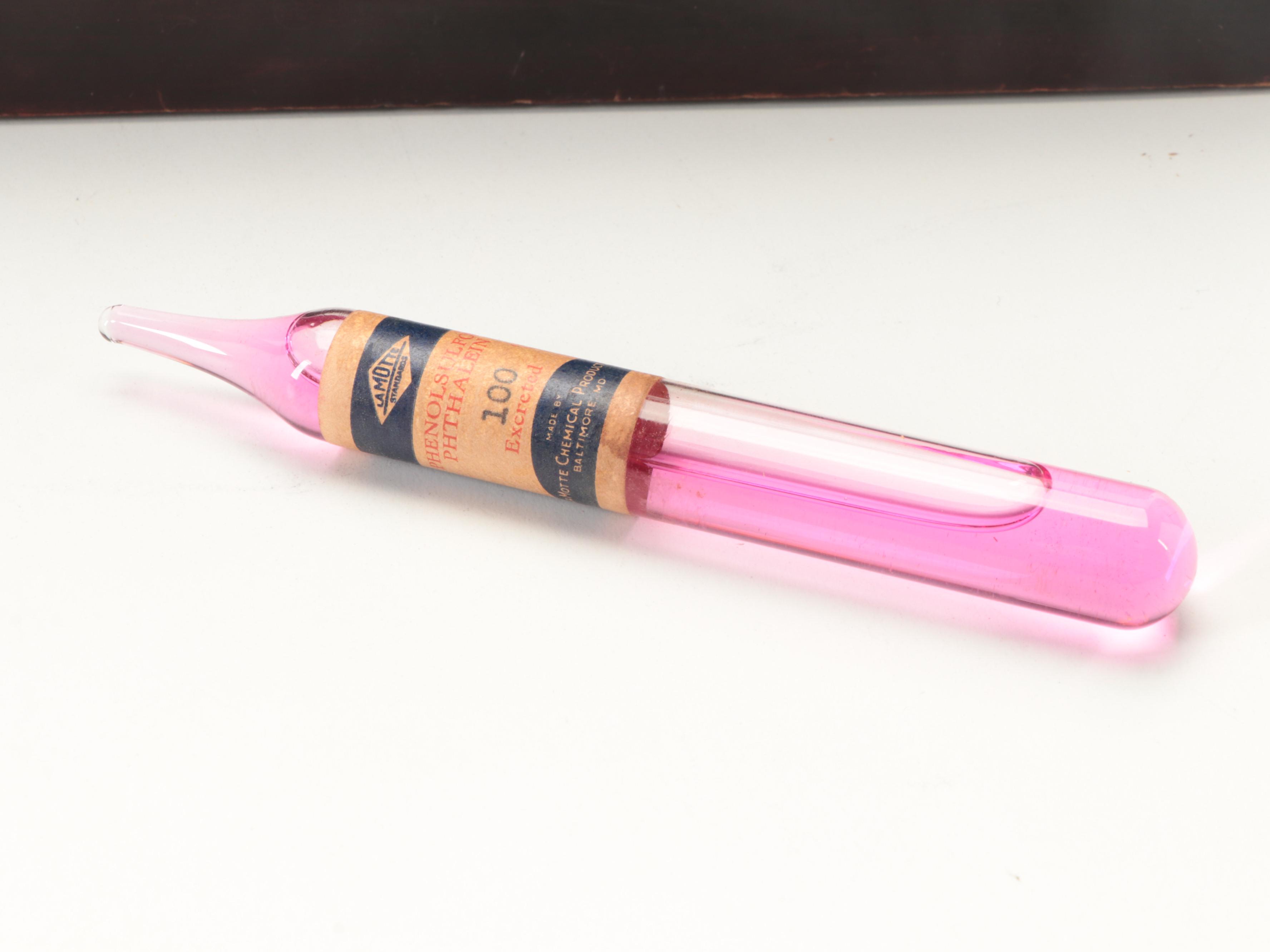 Lamotte Chemical Laboratory pH Test Kit, Early/ Mid-20th Century