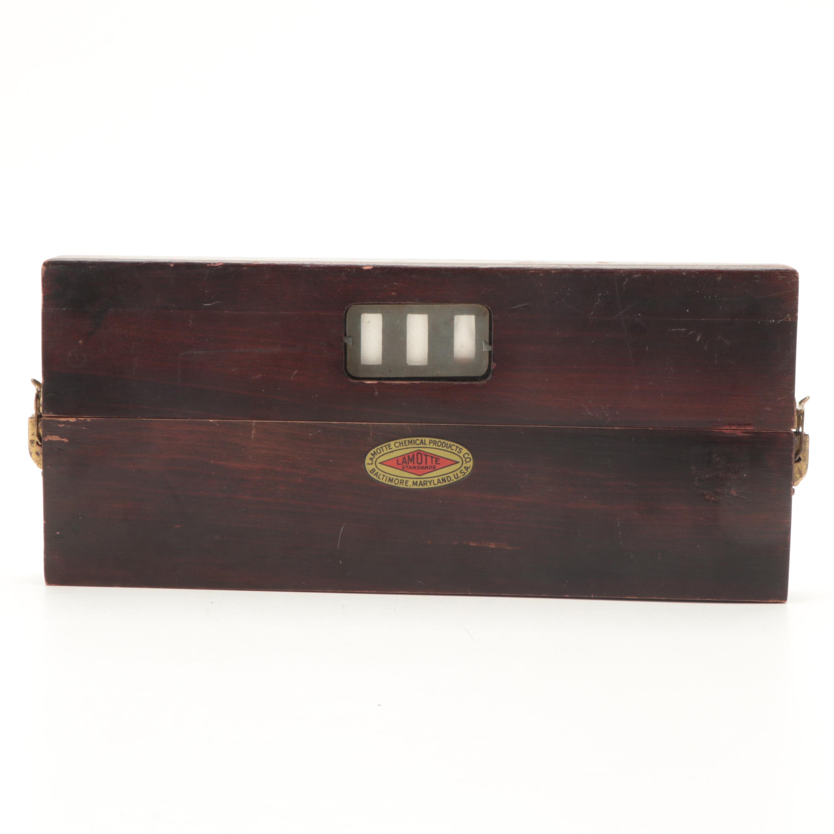 Lamotte Chemical Laboratory pH Test Kit, Early/ Mid-20th Century