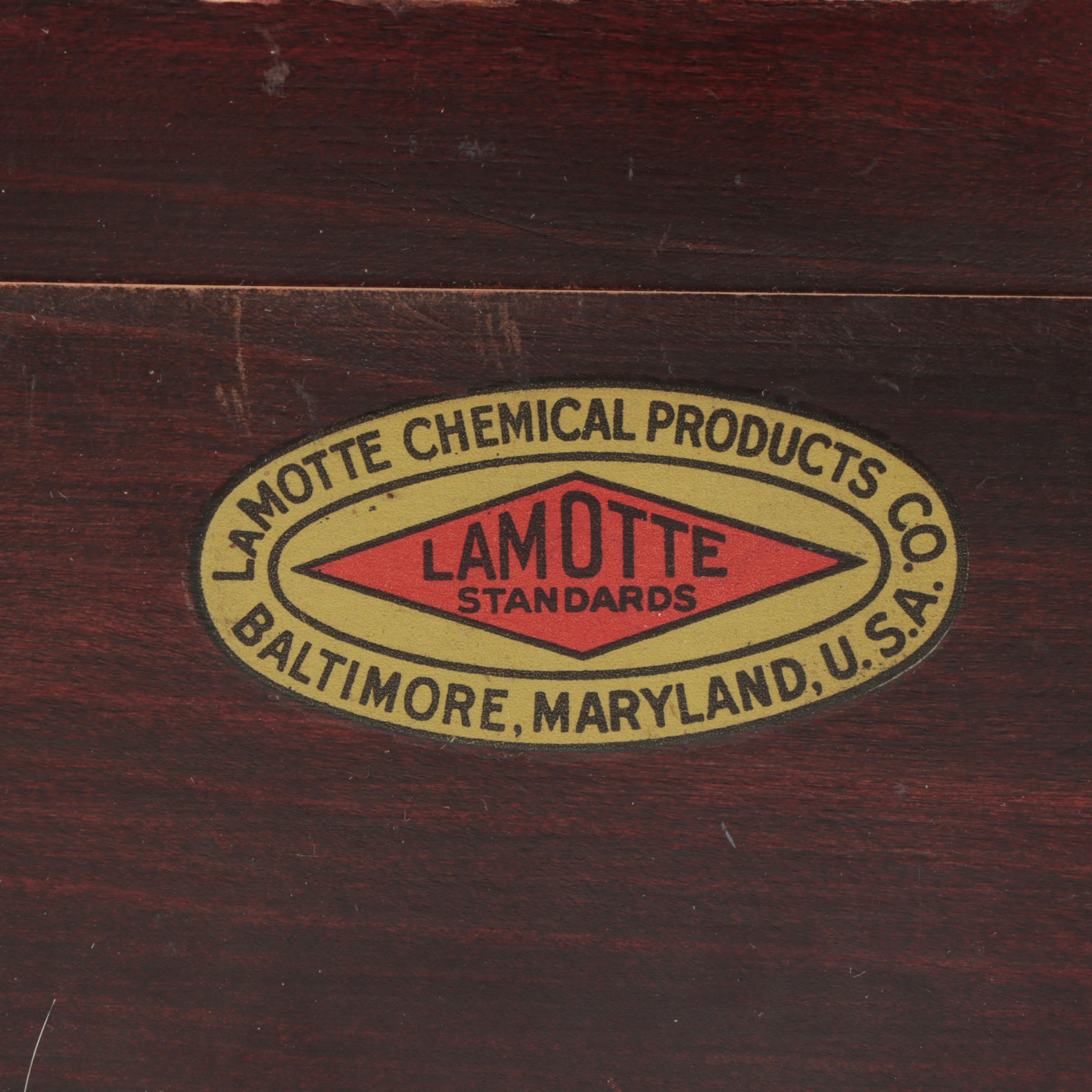 Lamotte Chemical Laboratory pH Test Kit, Early/ Mid-20th Century