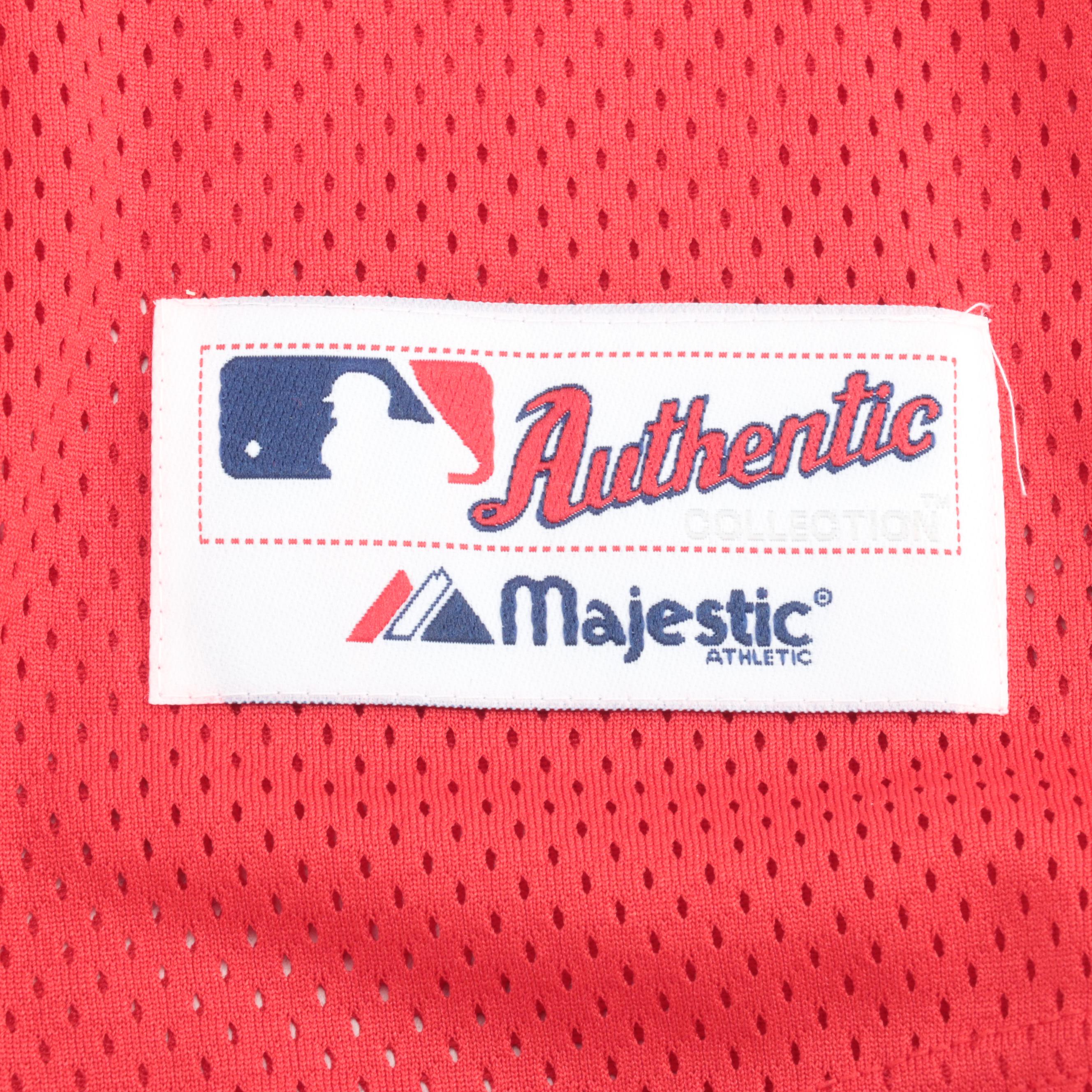 Cincinnati Reds Ken Griffey Jr. Signed Baseball Jersey