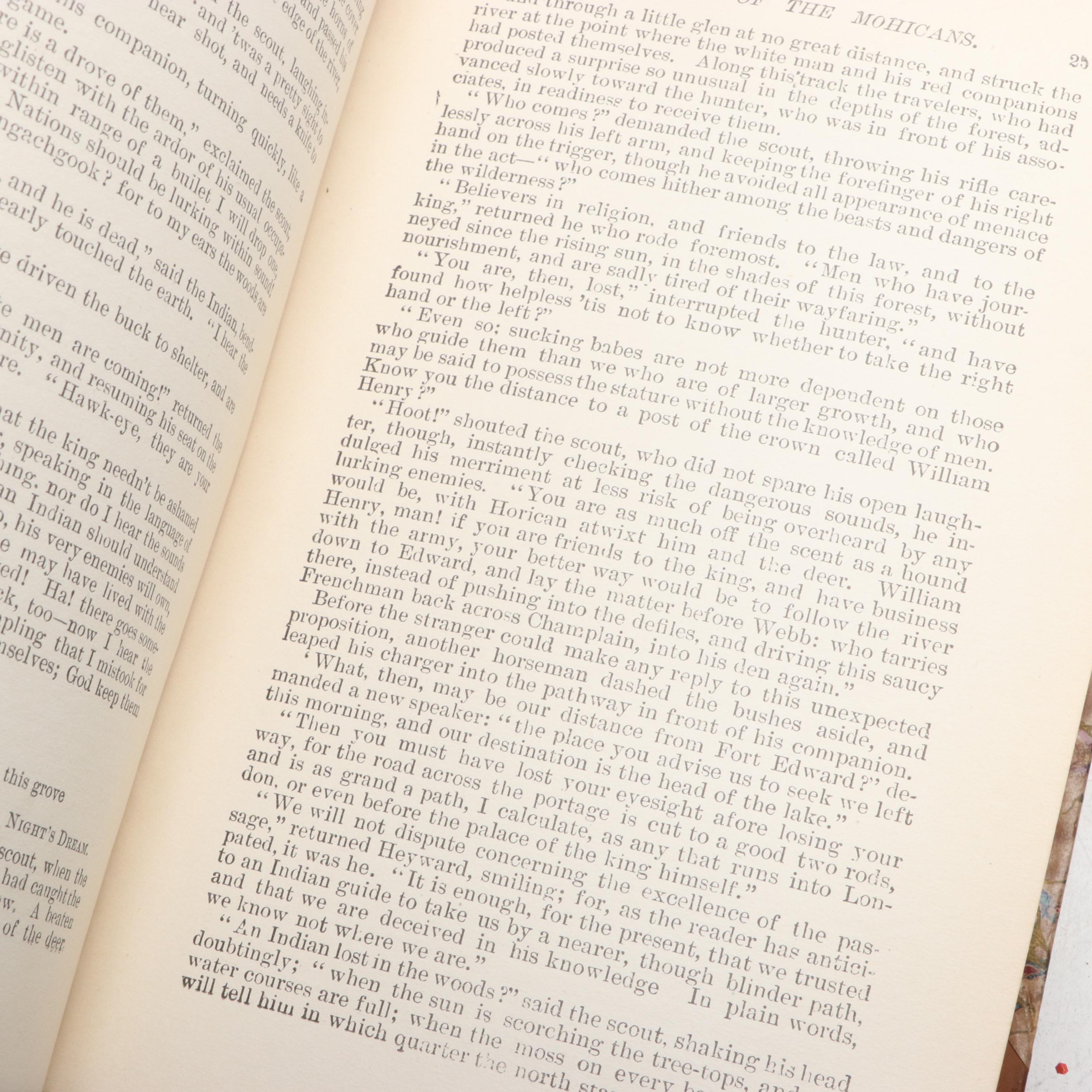 "Leatherstocking Tales" Complete Series by James Fenimore Cooper