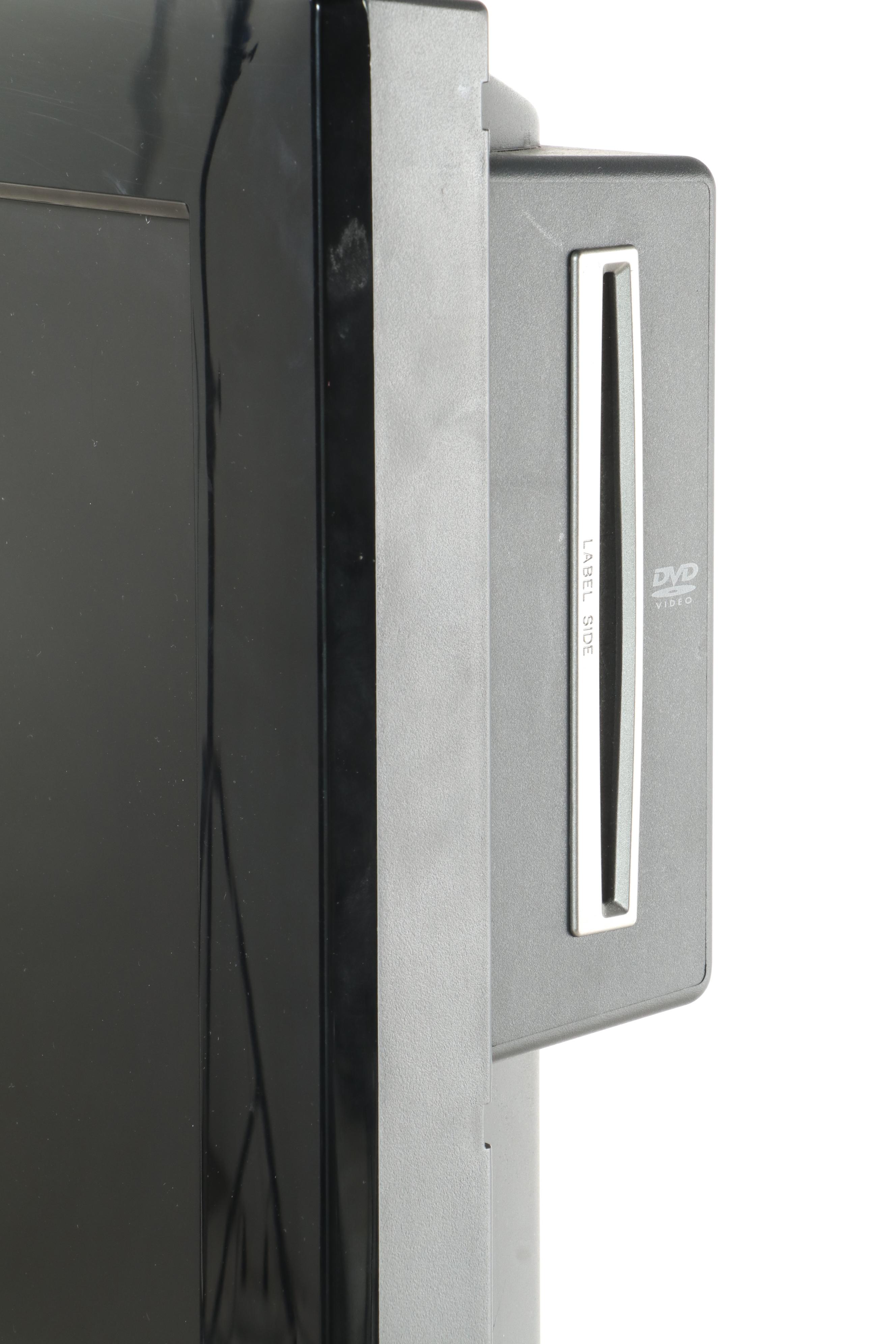 Sharp LCD TV/DVD Combo, Toshiba DVD Player, Mount Factory Cart and More