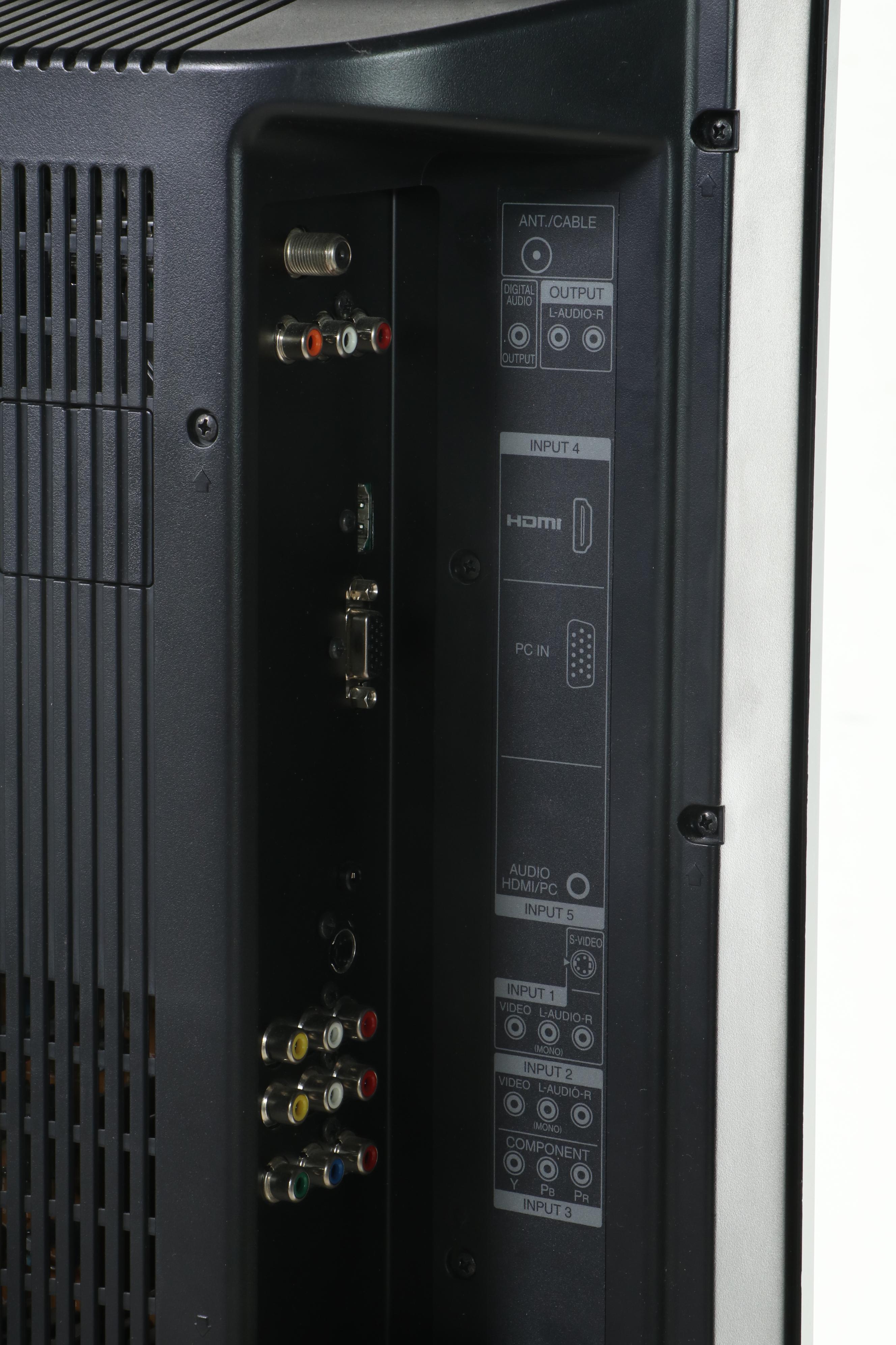 Sharp LCD TV/DVD Combo, Toshiba DVD Player, Mount Factory Cart and More