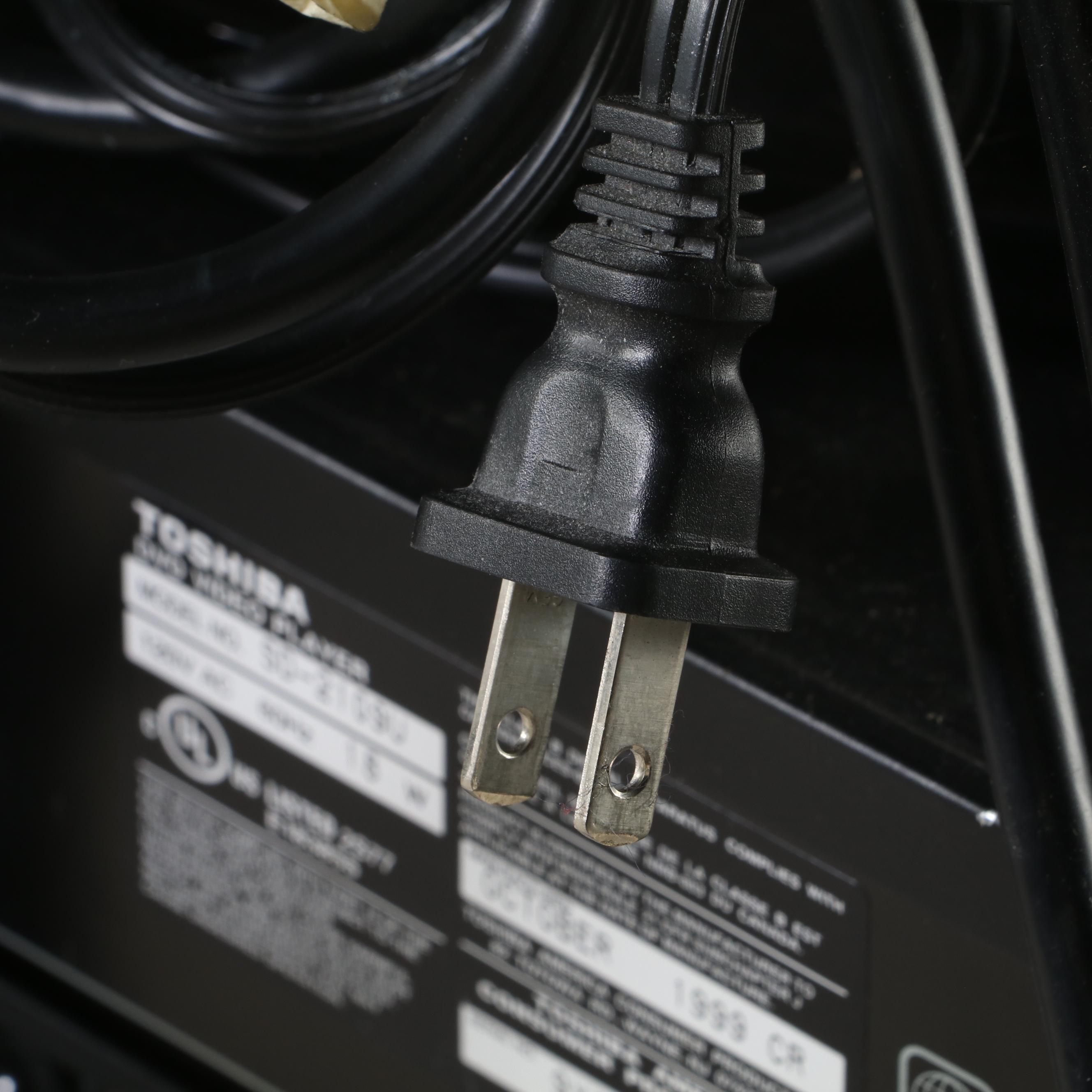 Sharp LCD TV/DVD Combo, Toshiba DVD Player, Mount Factory Cart and More