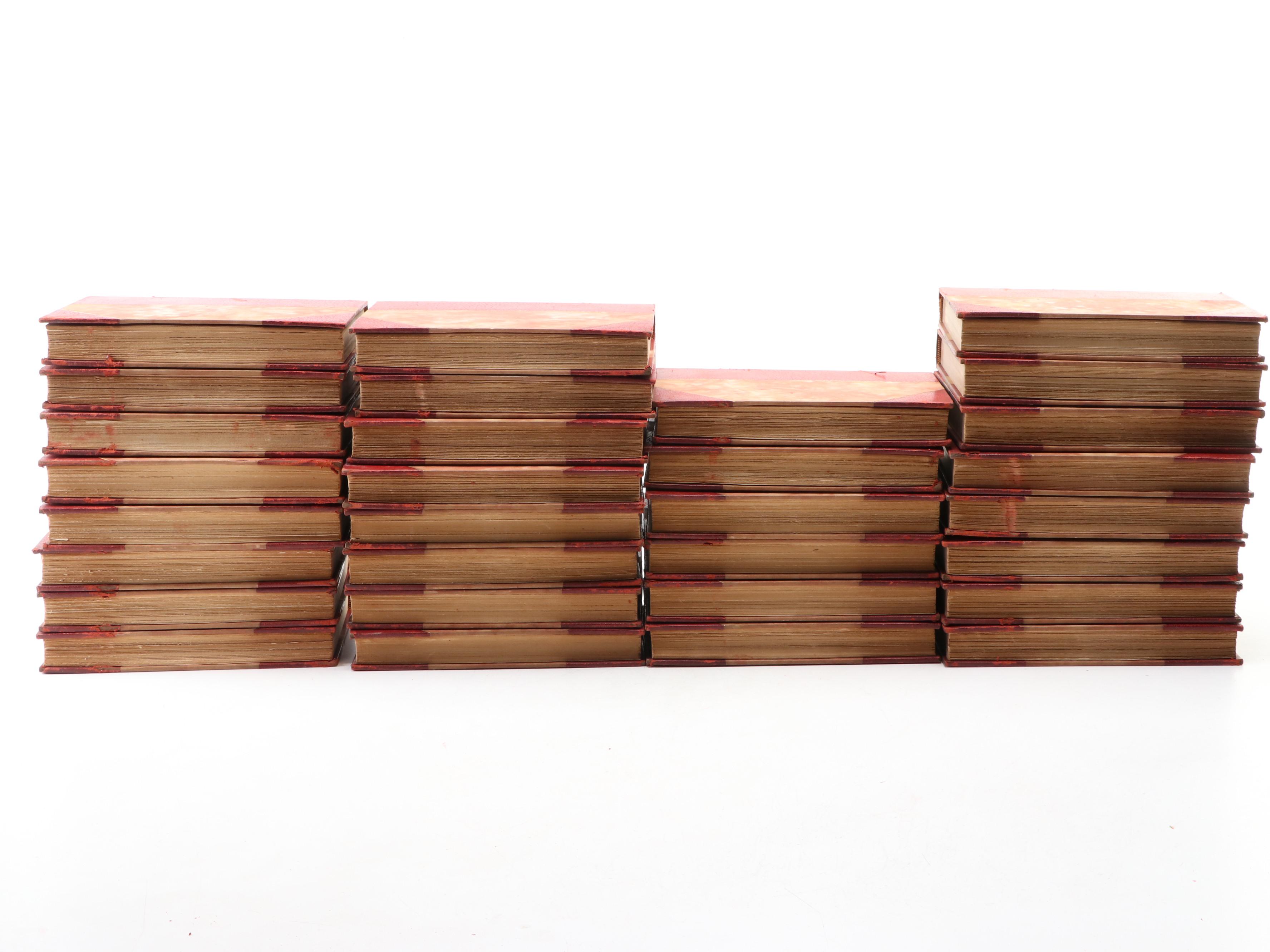 Limited Memorial Edition "The Works of Victor Hugo" Complete Thirty-Volume Set