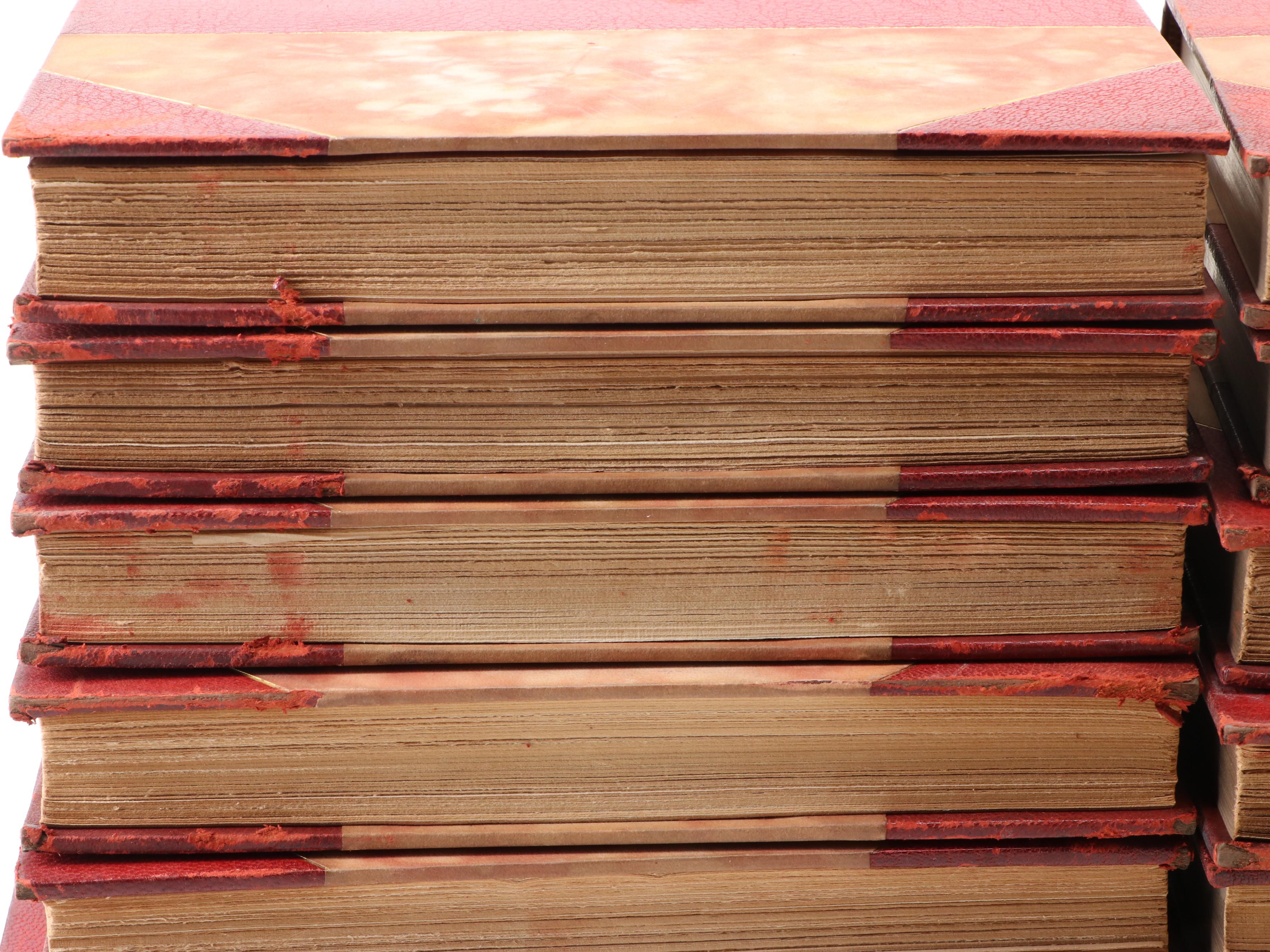 Limited Memorial Edition "The Works of Victor Hugo" Complete Thirty-Volume Set