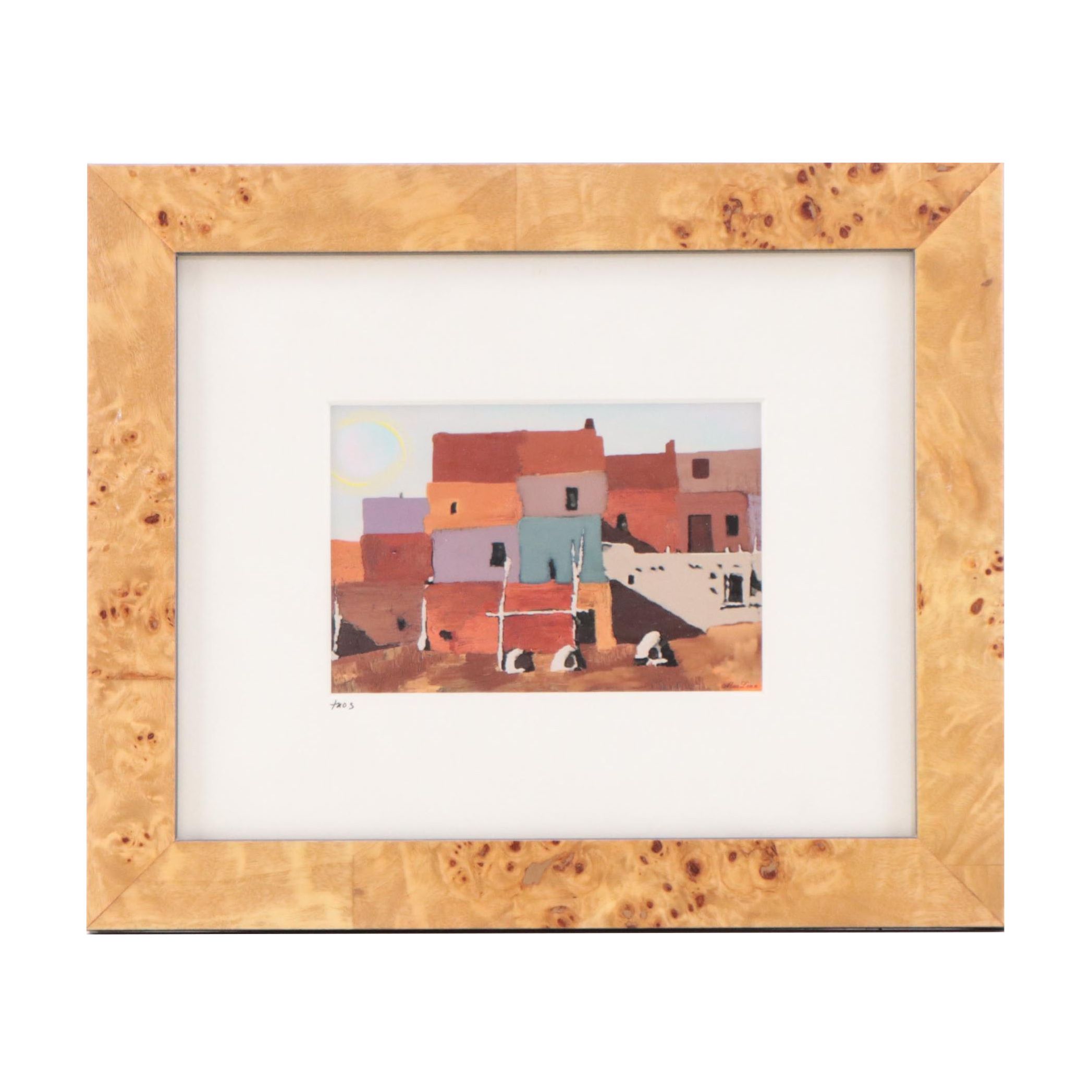 Giclée After Alac Lean "Taos," Late 20th Century