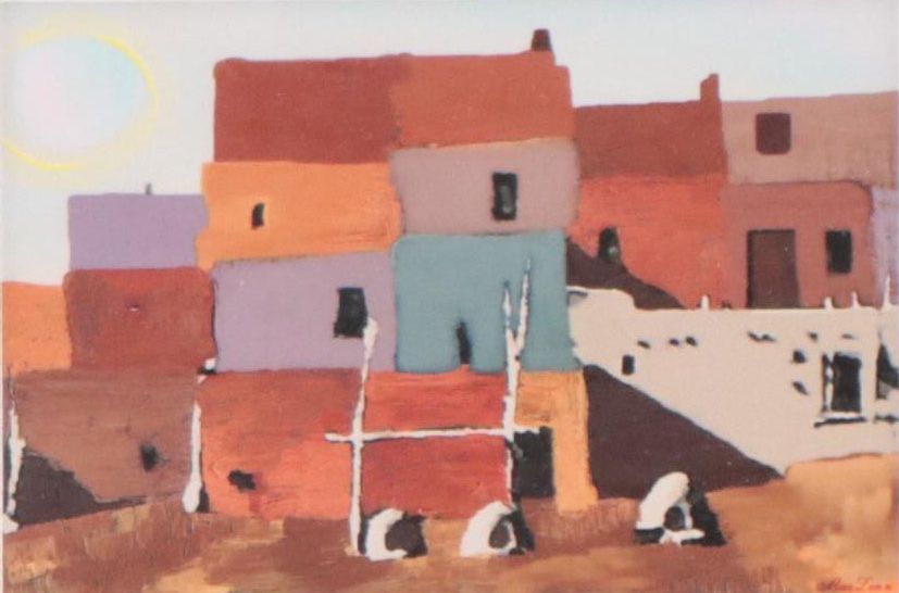 Giclée After Alac Lean "Taos," Late 20th Century