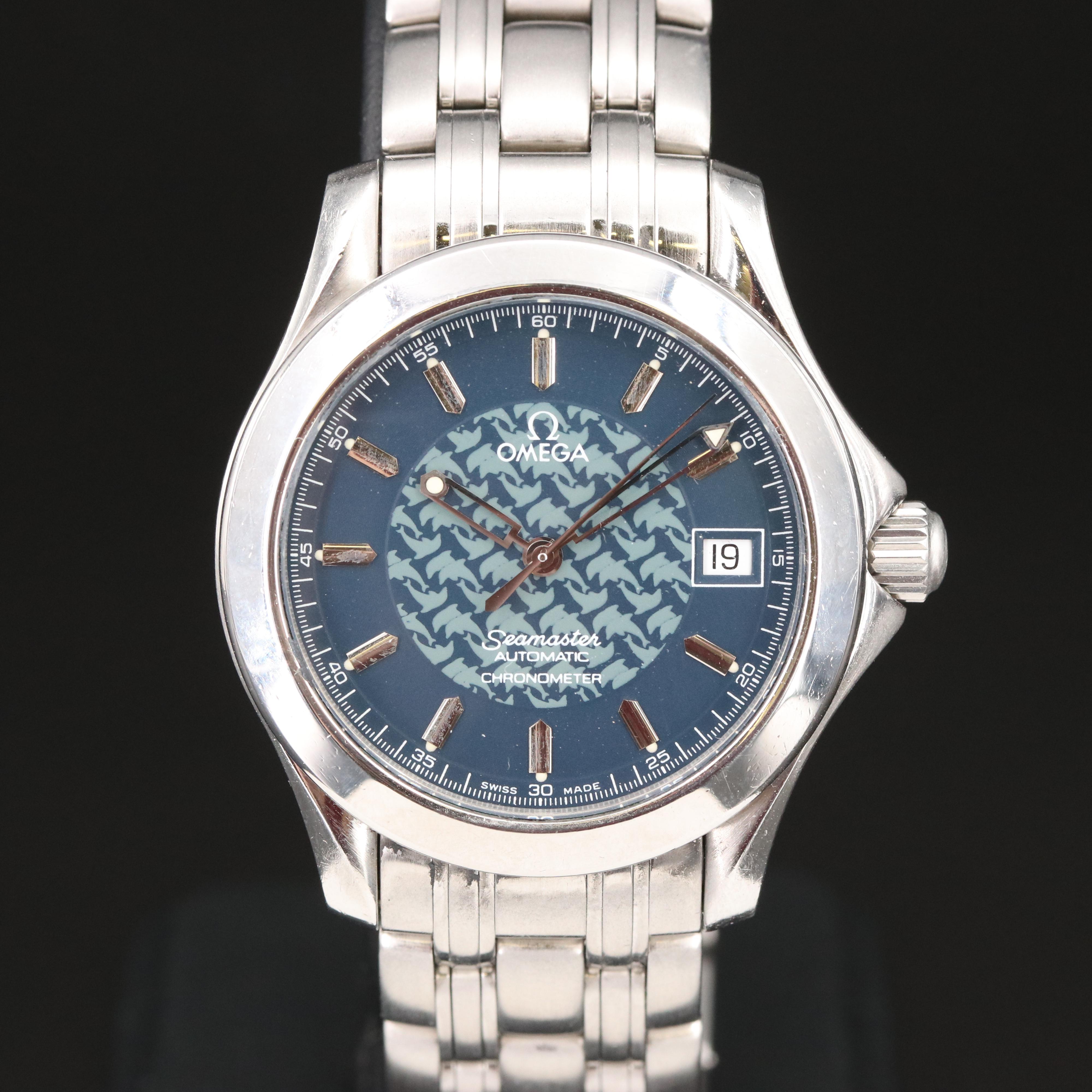 Omega Jacques Mayol 1997 Seamaster Automatic Watch