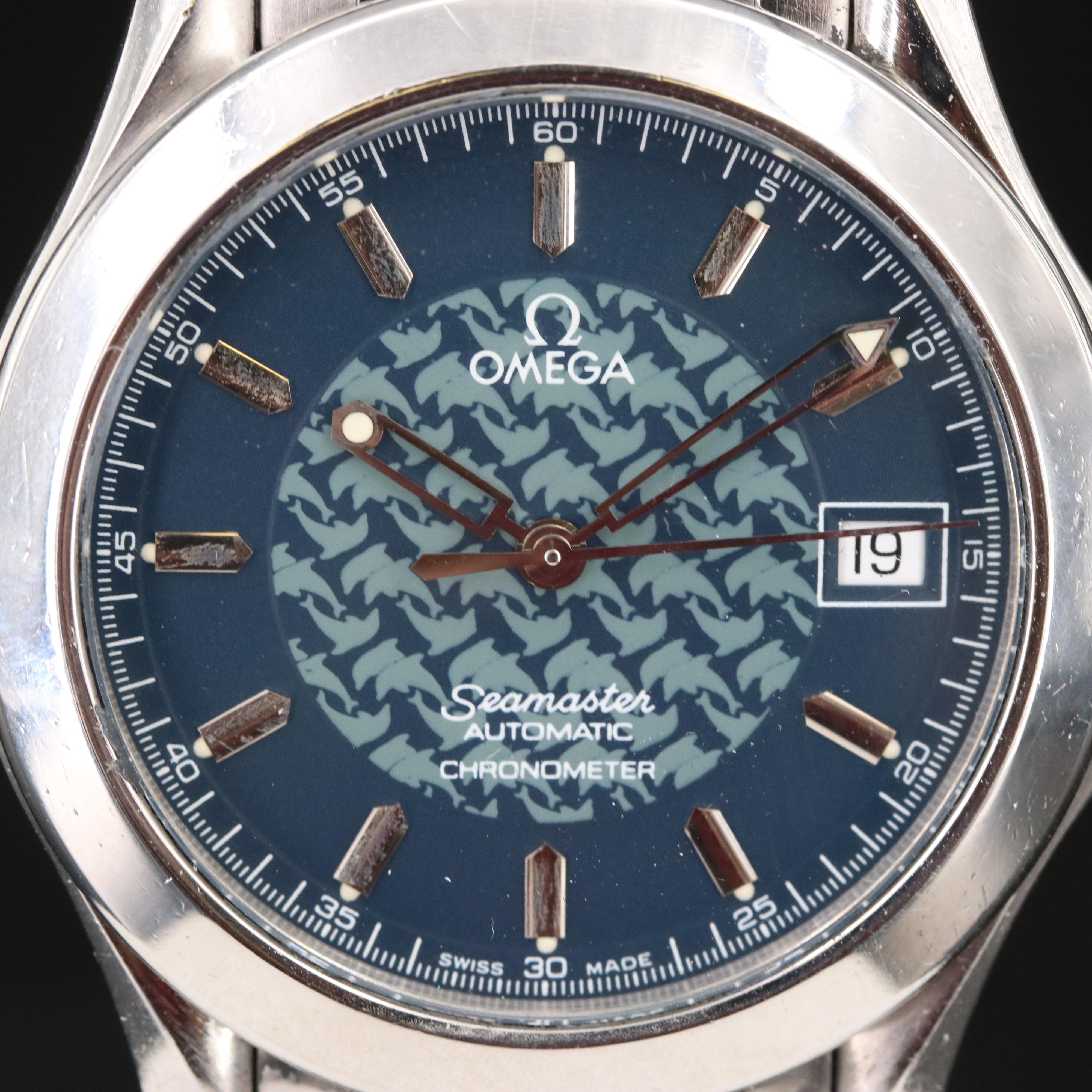 Omega Jacques Mayol 1997 Seamaster Automatic Watch