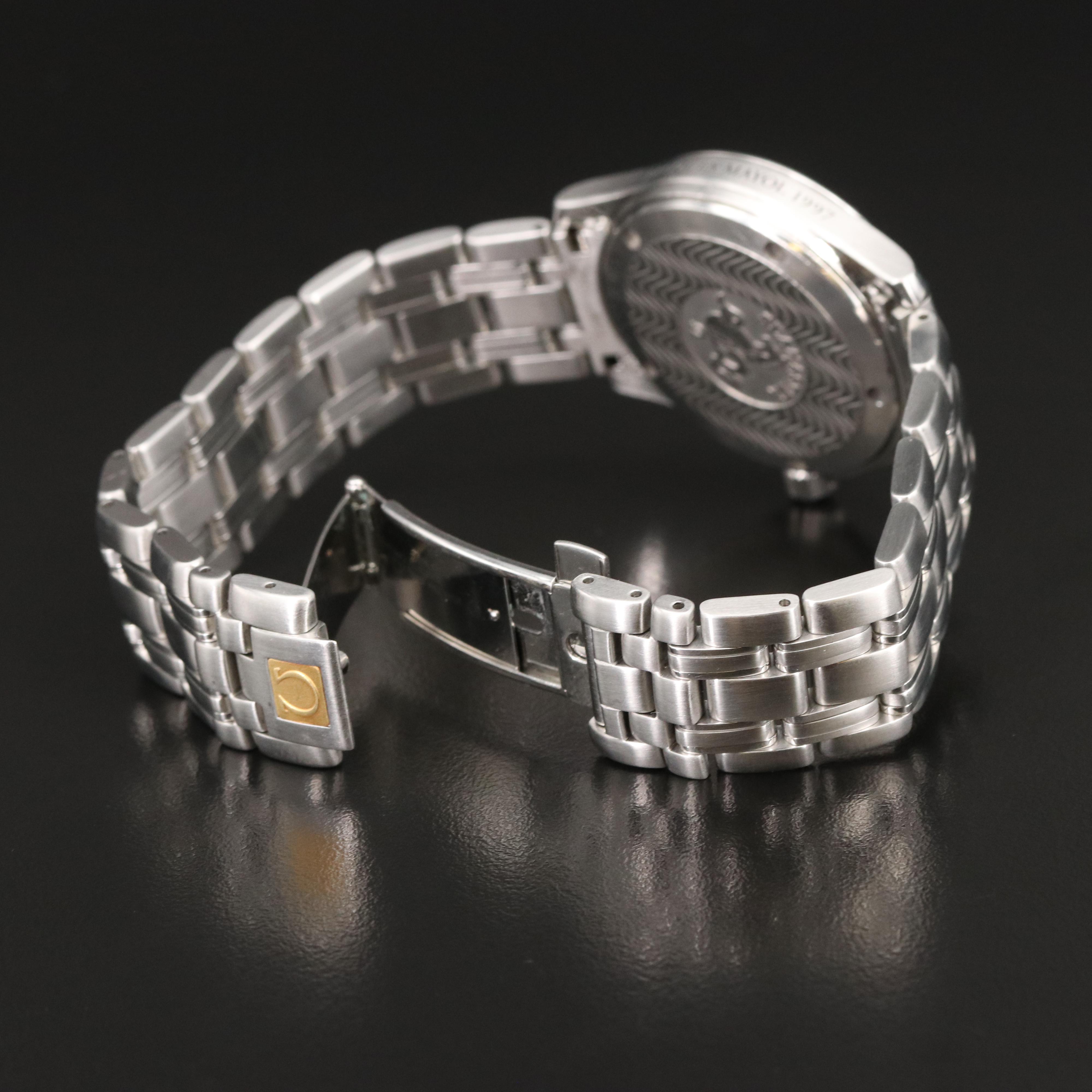 Omega Jacques Mayol 1997 Seamaster Automatic Watch