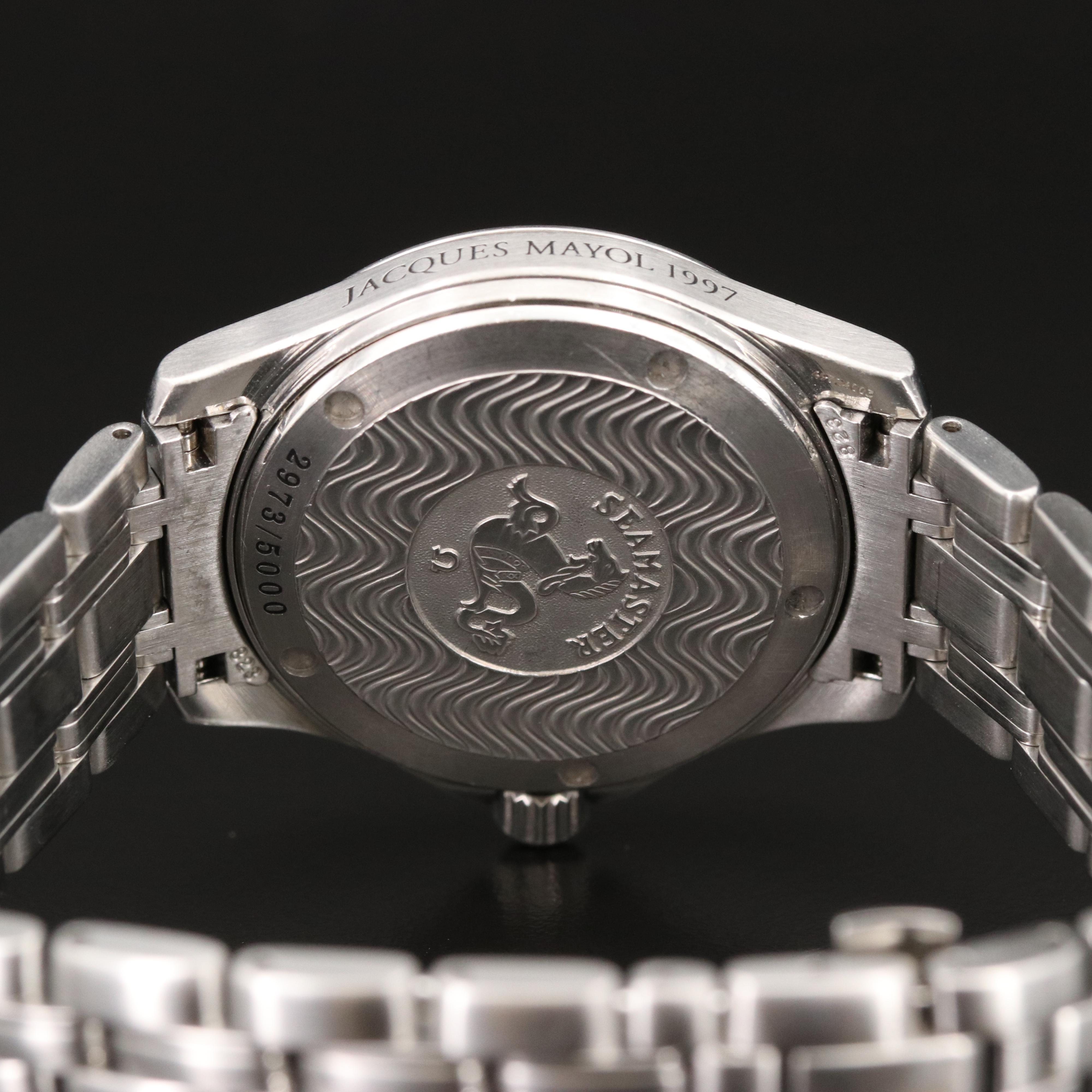 Omega Jacques Mayol 1997 Seamaster Automatic Watch