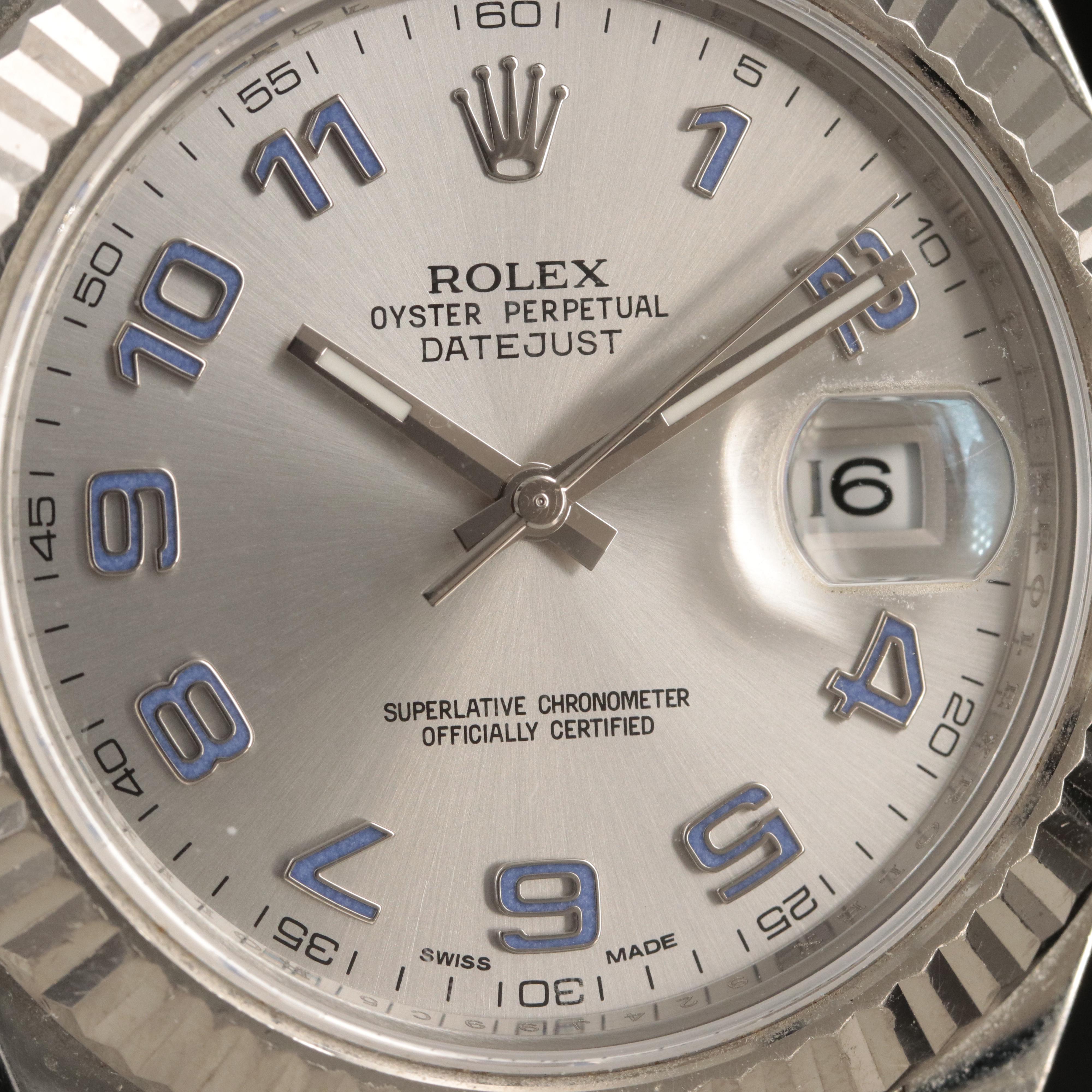 18K and Stainless Steel Rolex Oyster Perpetual Datejust II Watch